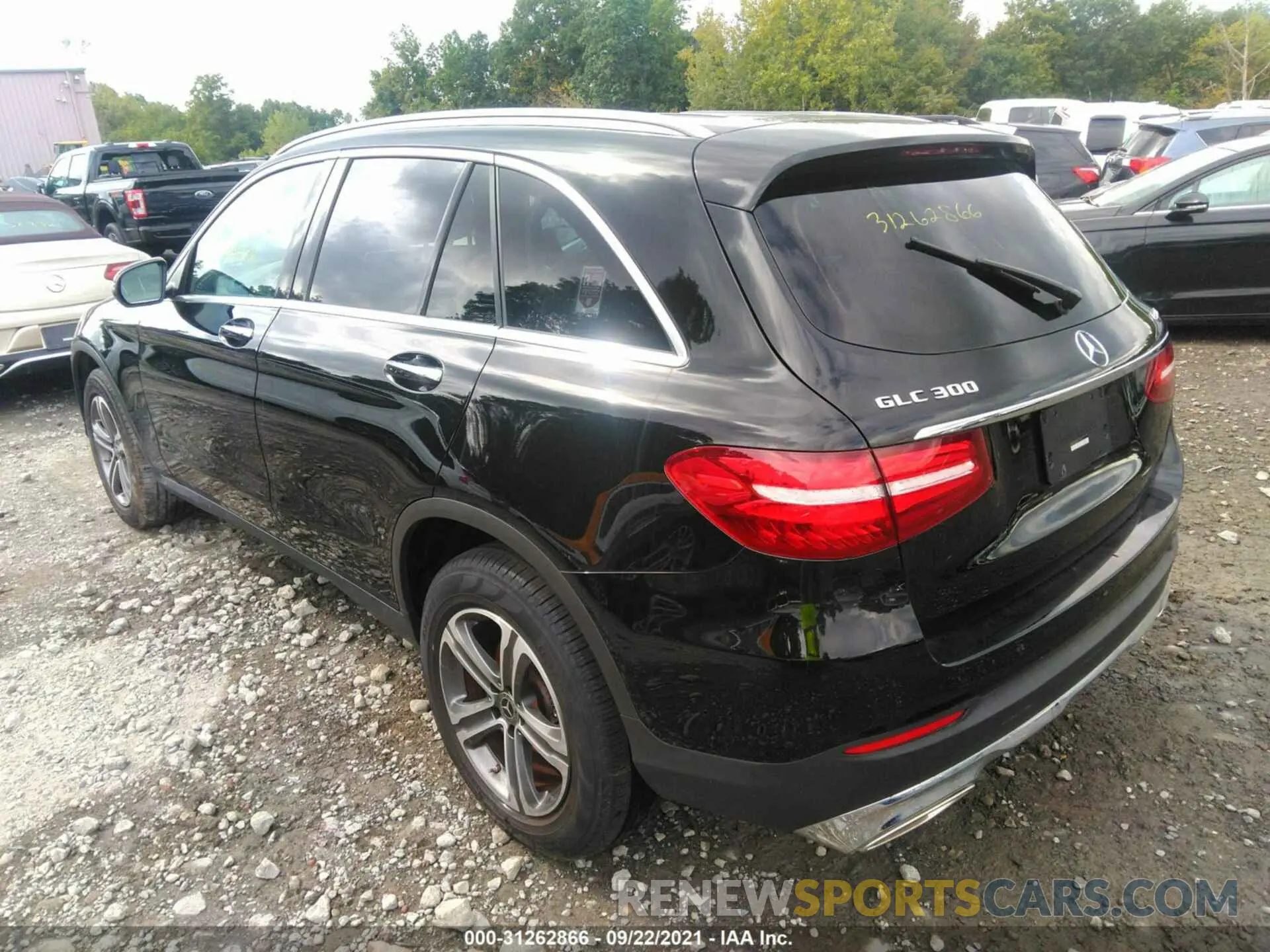 3 fotografías del automóvil dañado WDC0G4KB2KV178218 MERCEDES-BENZ GLC 2019