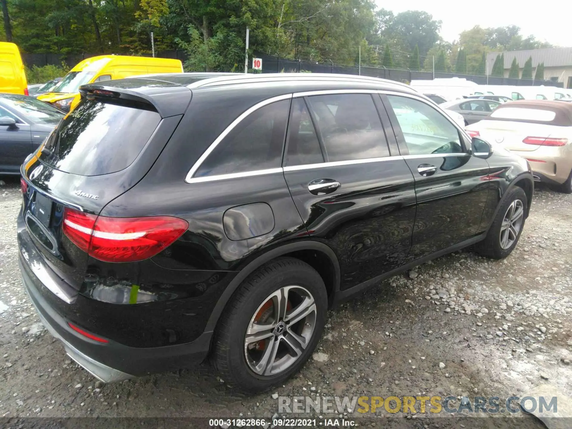 4 fotografías del automóvil dañado WDC0G4KB2KV178218 MERCEDES-BENZ GLC 2019