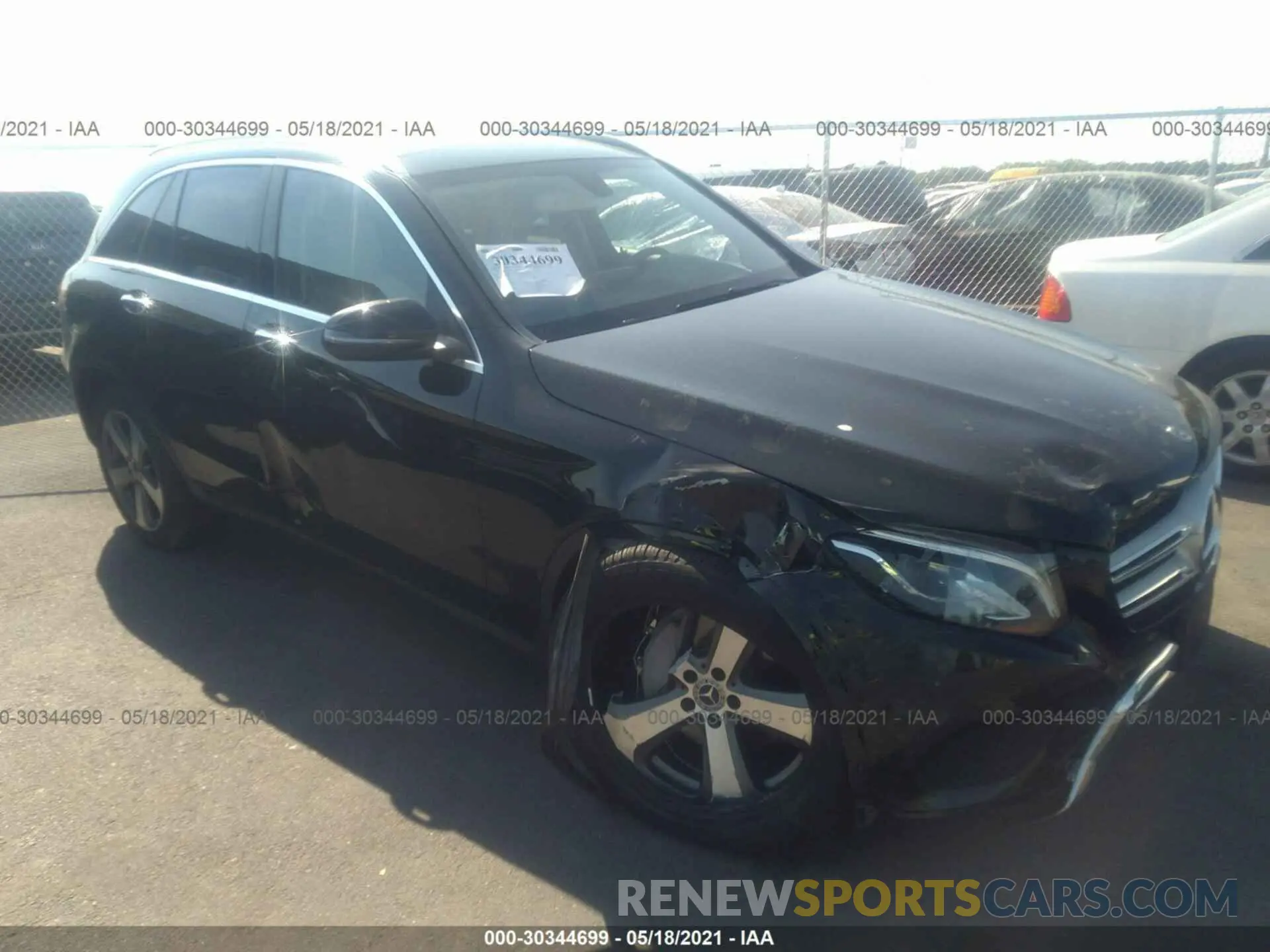 1 fotografías del automóvil dañado WDC0G4KB4KV123284 MERCEDES-BENZ GLC 2019
