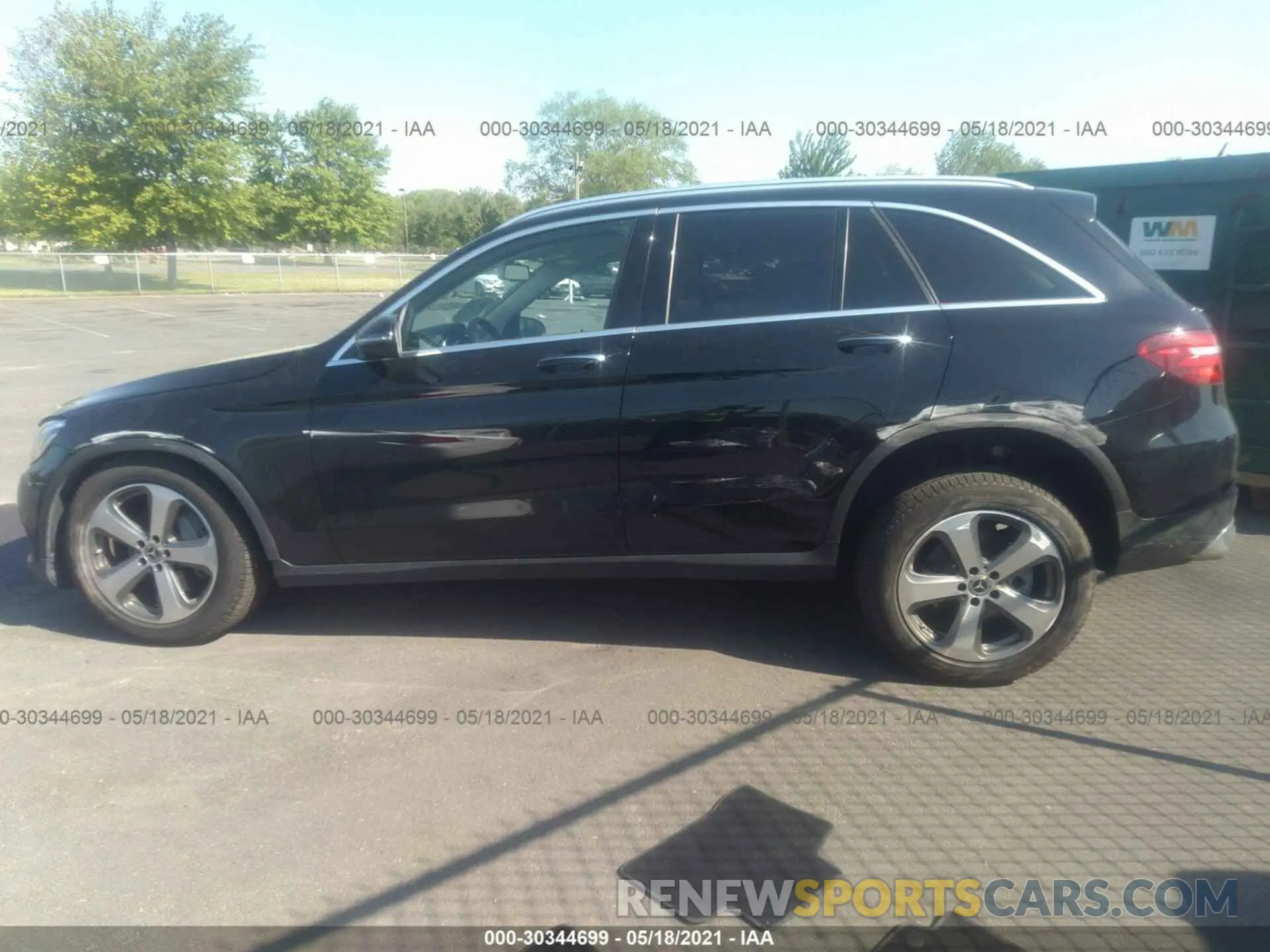 3 fotografías del automóvil dañado WDC0G4KB4KV123284 MERCEDES-BENZ GLC 2019