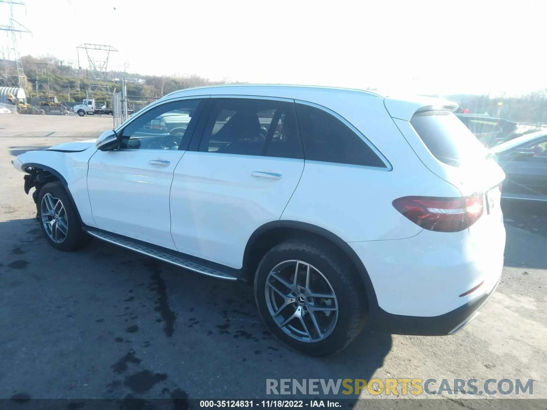 3 fotografías del automóvil dañado WDC0G4KB5KV190279 MERCEDES-BENZ GLC 2019