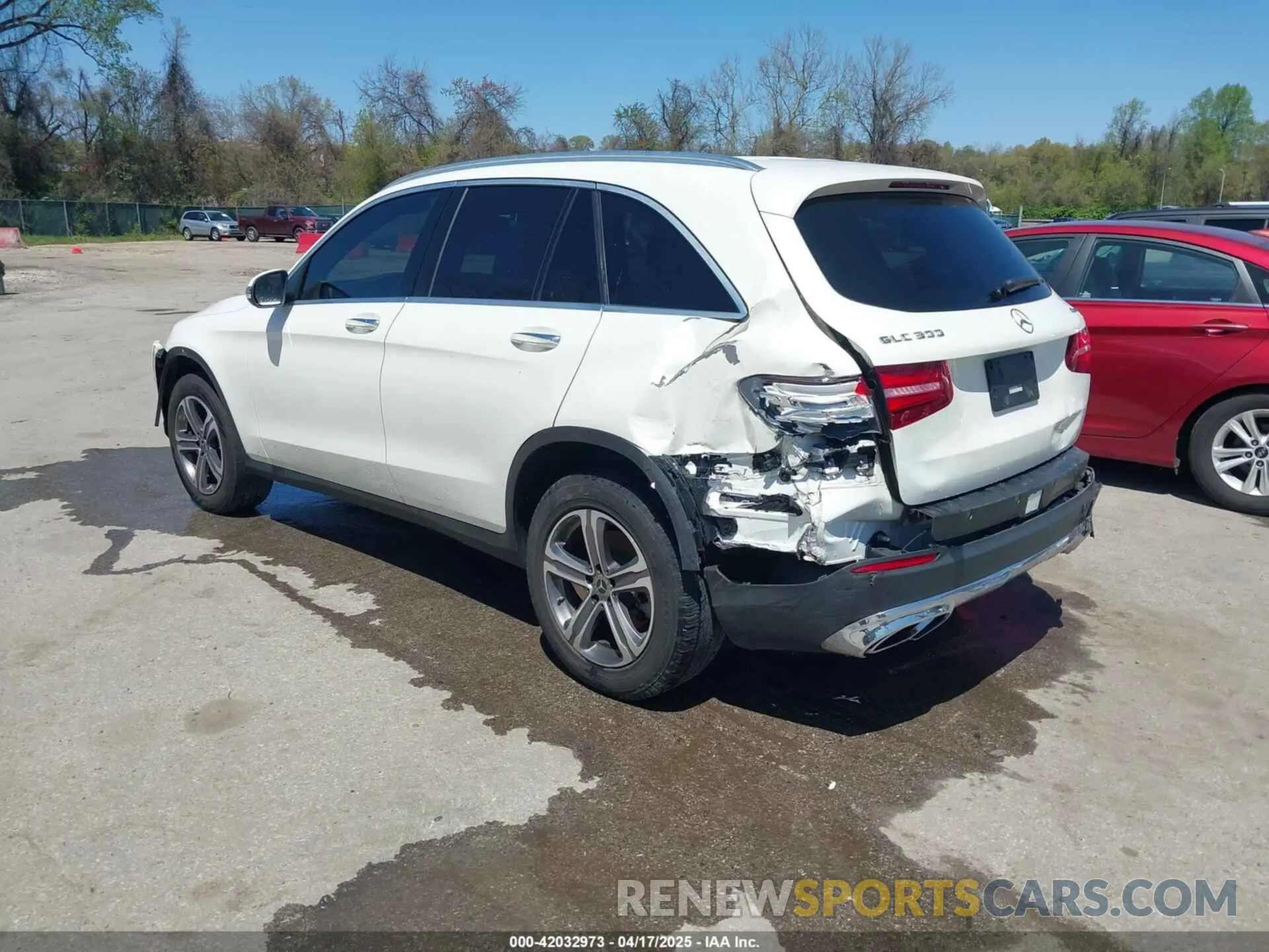 3 fotografías del automóvil dañado WDC0G4KB7KF642680 MERCEDES-BENZ GLC 2019