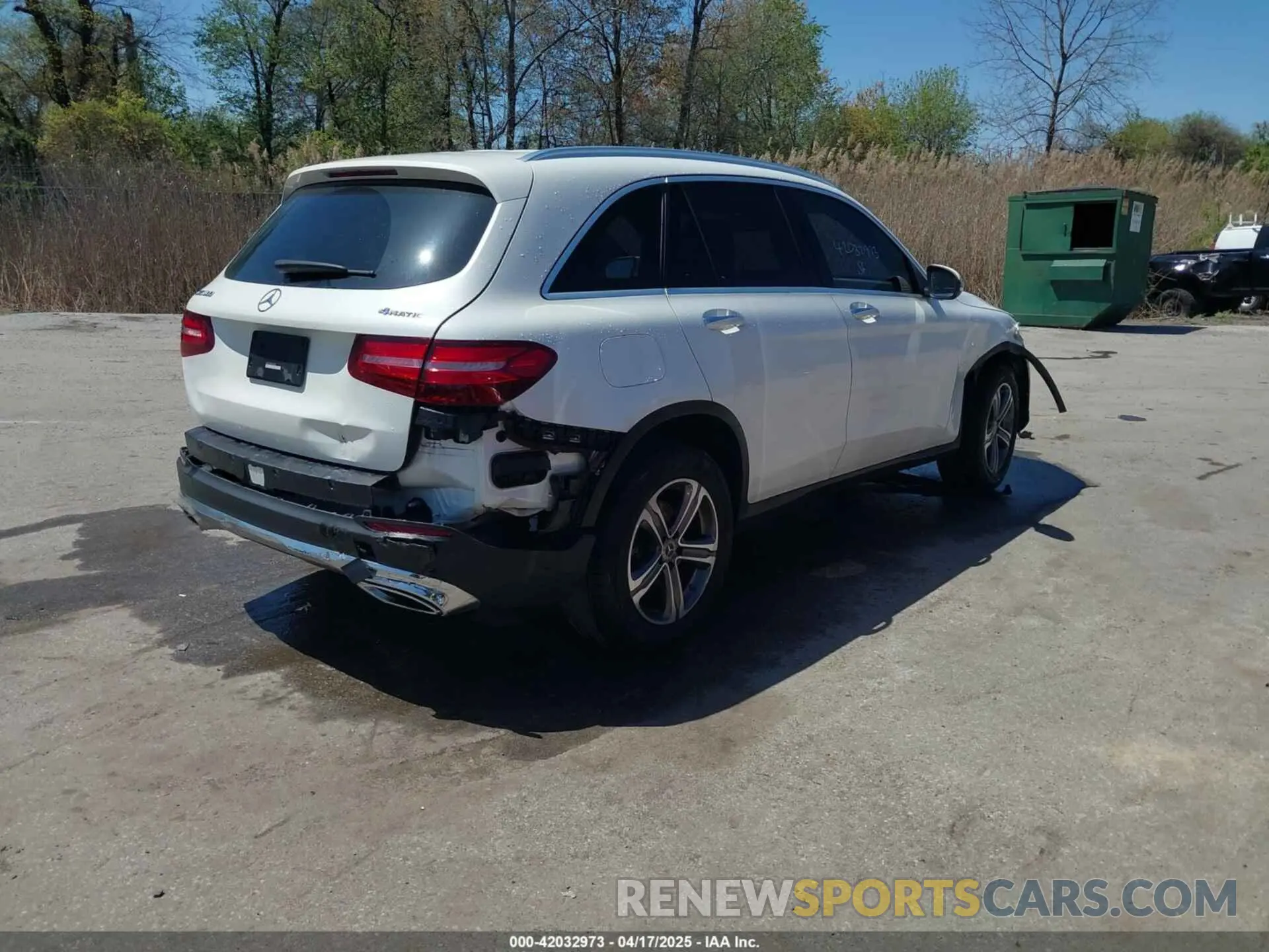 4 fotografías del automóvil dañado WDC0G4KB7KF642680 MERCEDES-BENZ GLC 2019