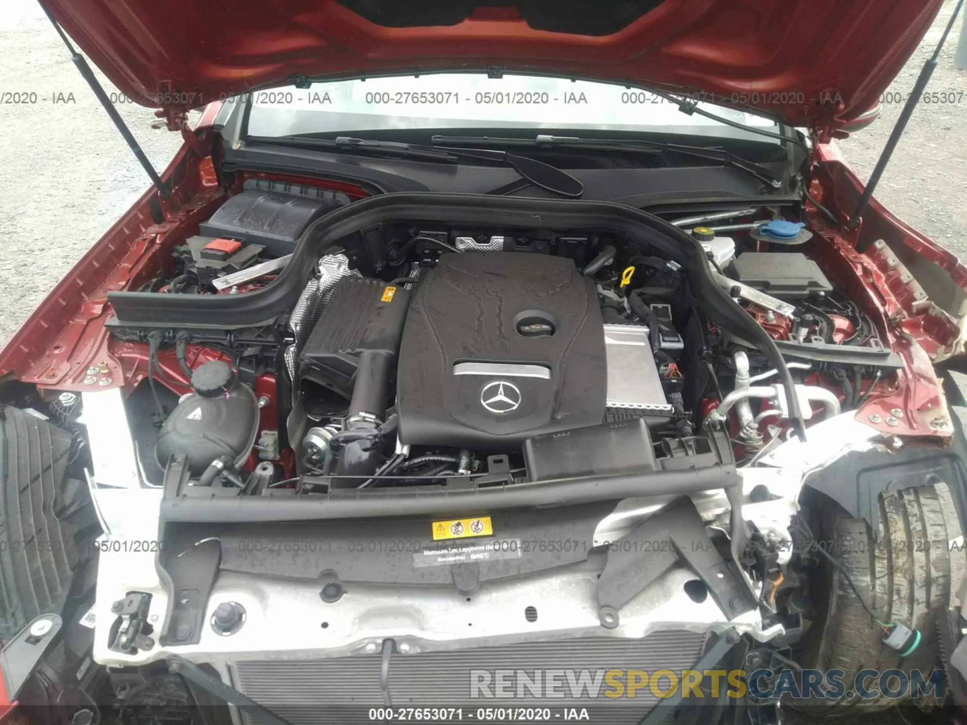 10 fotografías del automóvil dañado WDC0G4KB9KV178104 MERCEDES-BENZ GLC 2019