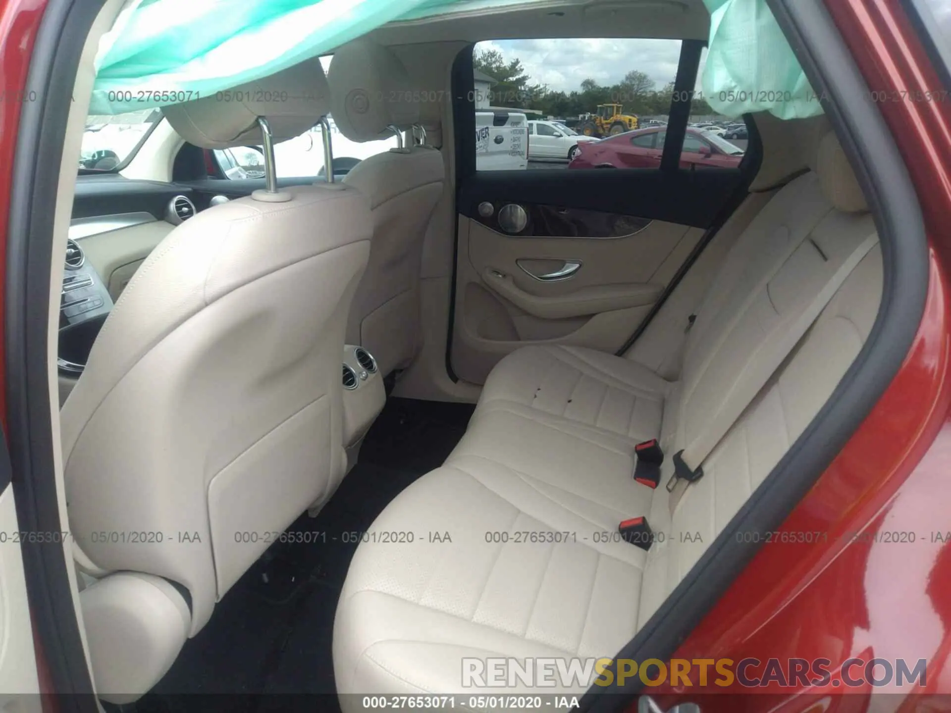 8 fotografías del automóvil dañado WDC0G4KB9KV178104 MERCEDES-BENZ GLC 2019