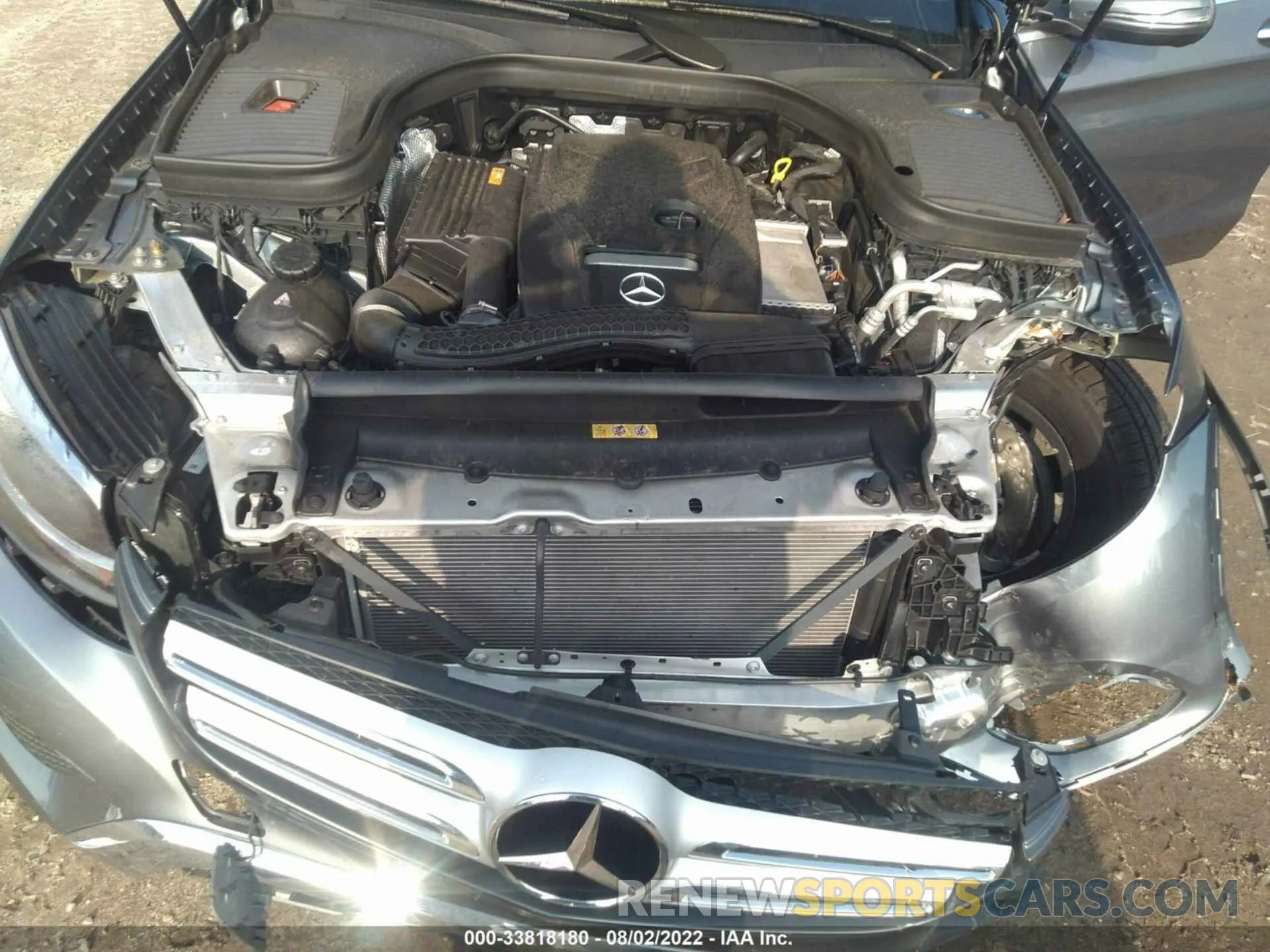 10 fotografías del automóvil dañado WDC0G4KBXKV195008 MERCEDES-BENZ GLC 2019