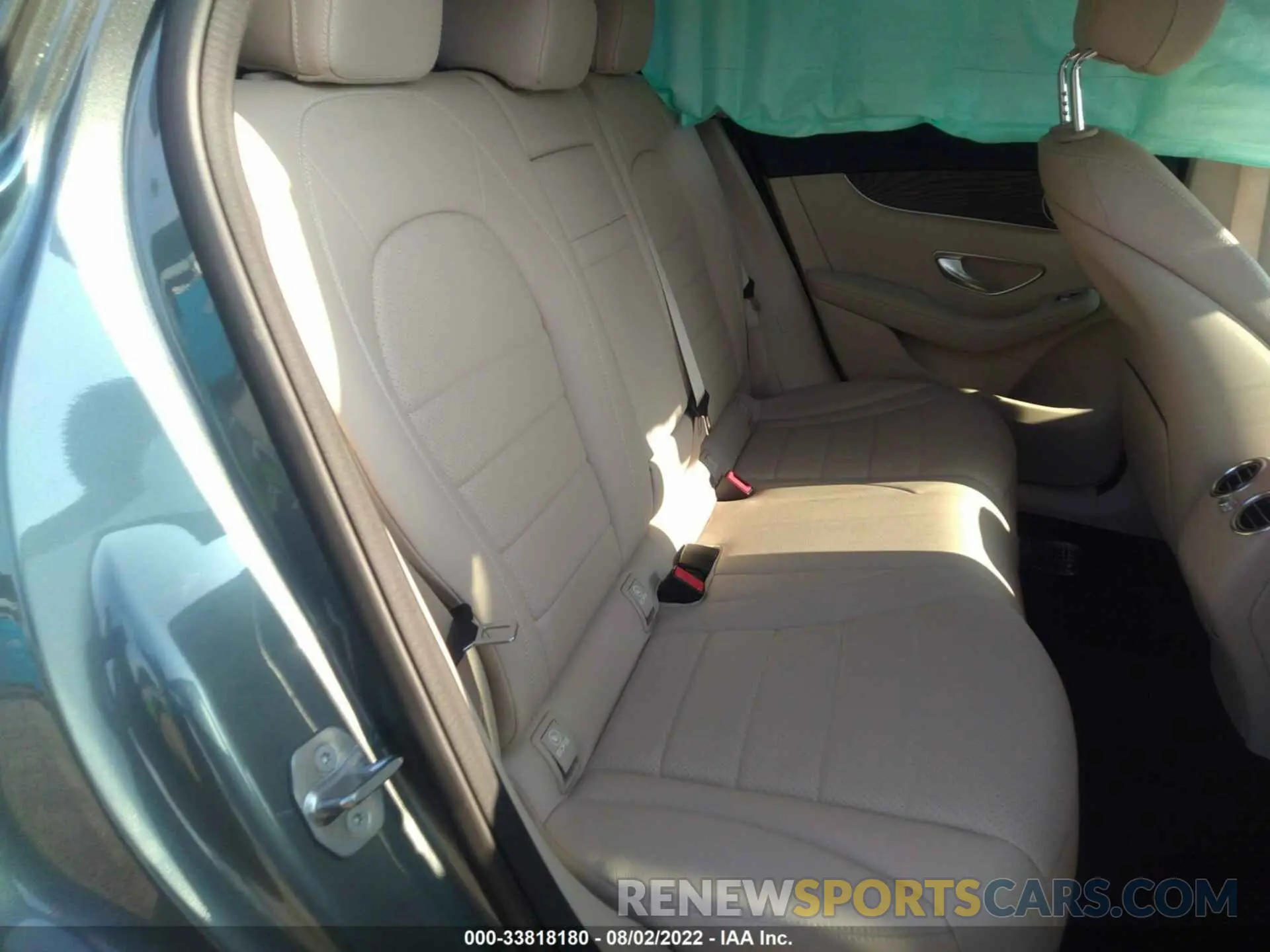 8 fotografías del automóvil dañado WDC0G4KBXKV195008 MERCEDES-BENZ GLC 2019