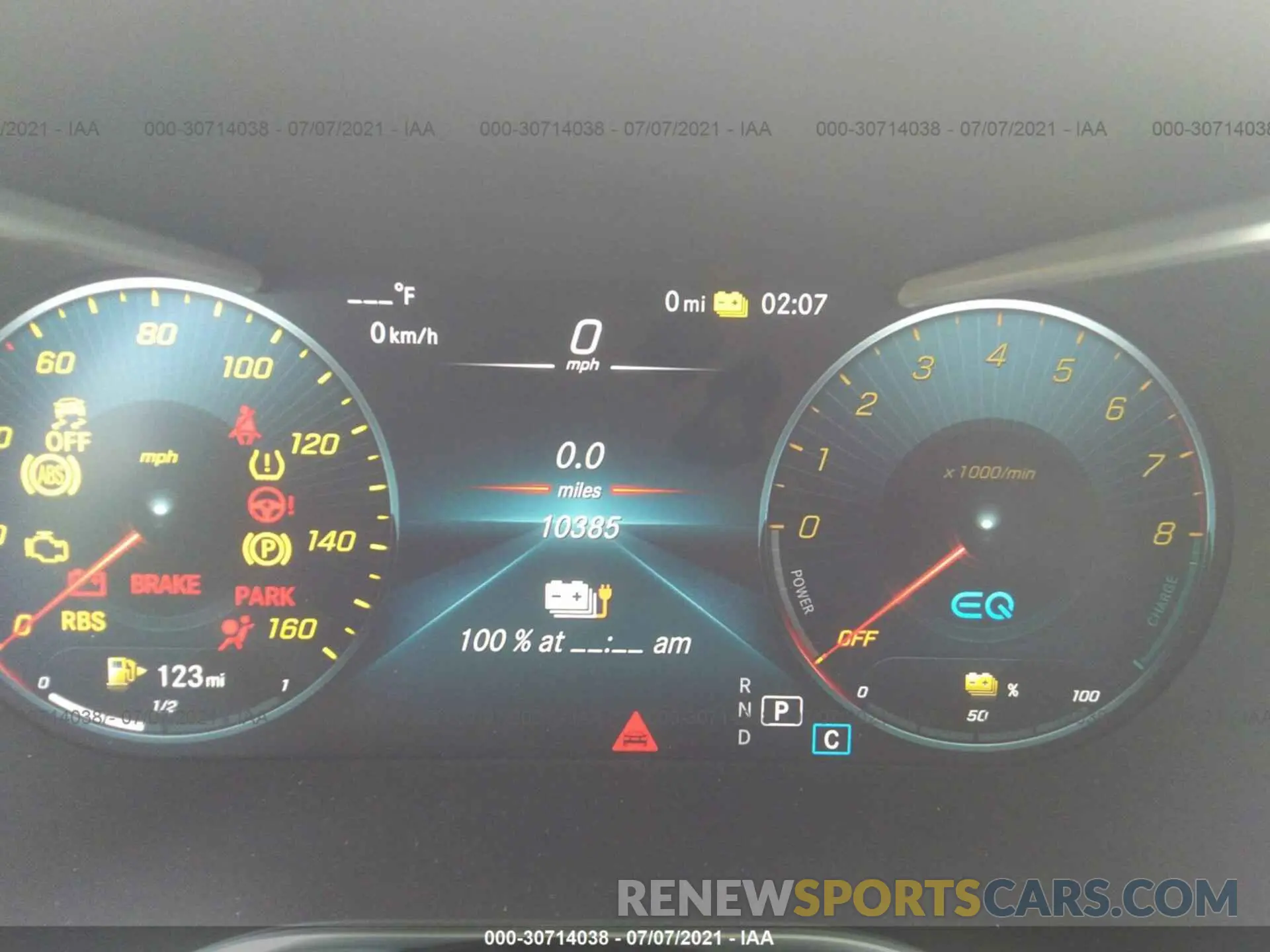 7 fotografías del automóvil dañado W1N0G5DB2LF799830 MERCEDES-BENZ GLC 2020