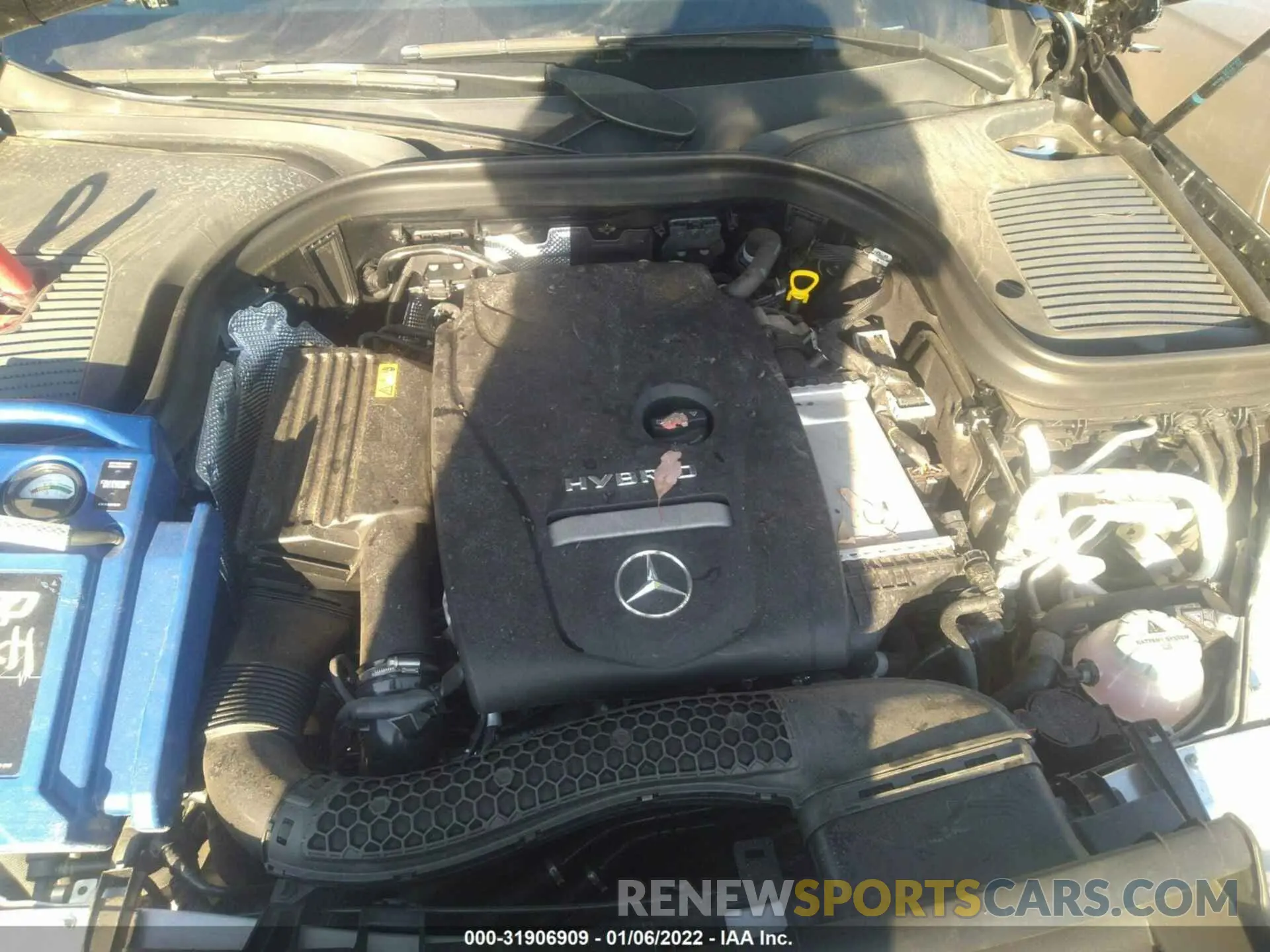 10 fotografías del automóvil dañado W1N0G5DB3LF797777 MERCEDES-BENZ GLC 2020