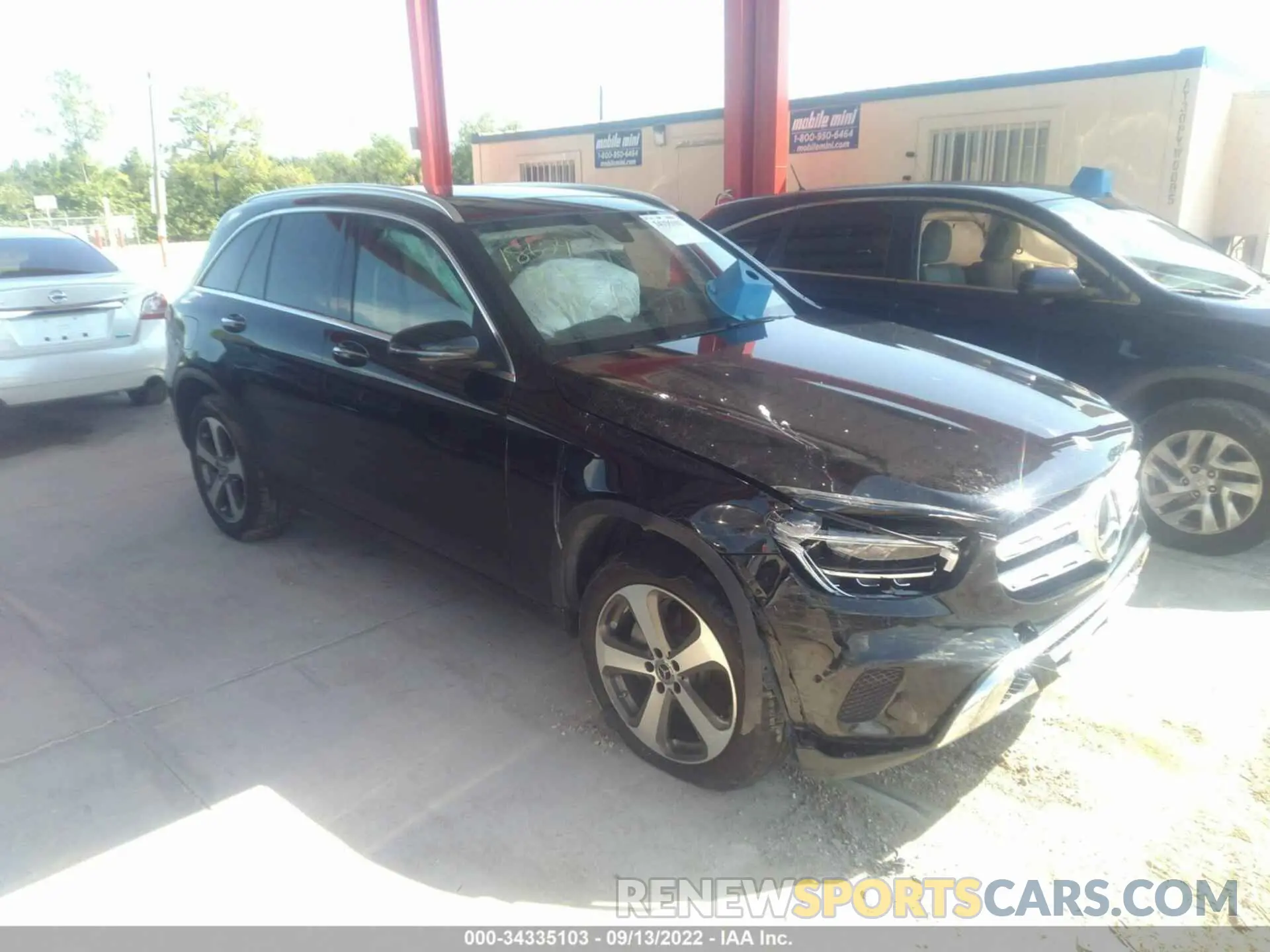 1 fotografías del automóvil dañado W1N0G8DB2LF833914 MERCEDES-BENZ GLC 2020
