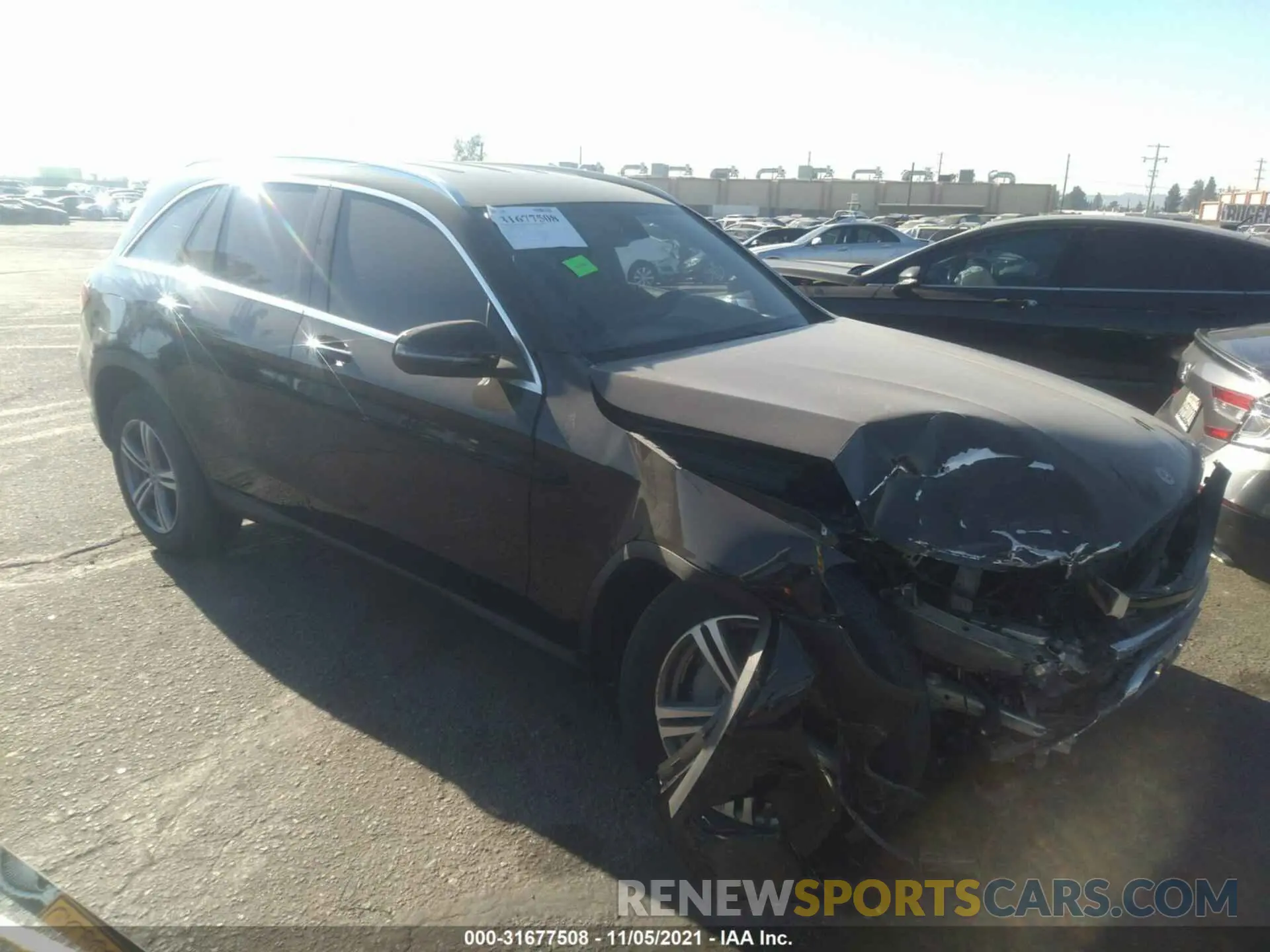 1 fotografías del automóvil dañado W1N0G8DB5LF793943 MERCEDES-BENZ GLC 2020