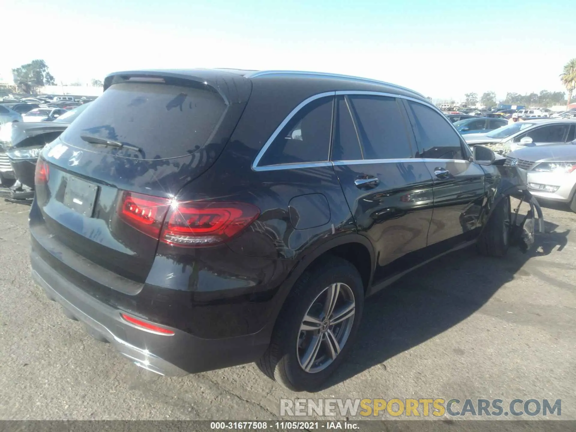 4 fotografías del automóvil dañado W1N0G8DB5LF793943 MERCEDES-BENZ GLC 2020