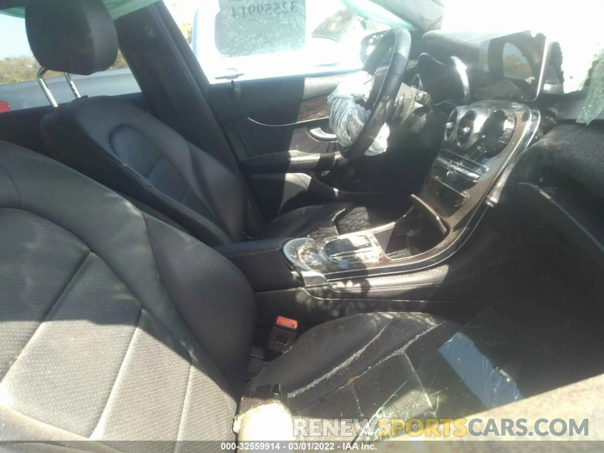 5 fotografías del automóvil dañado W1N0G8DB9LF764171 MERCEDES-BENZ GLC 2020