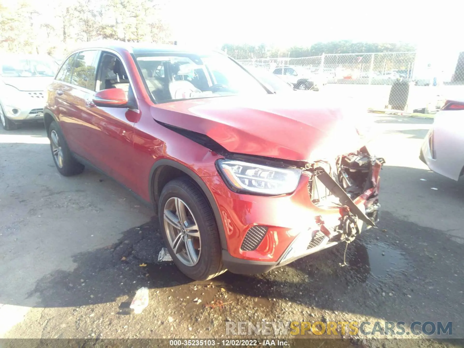 1 fotografías del automóvil dañado W1N0G8EB2LF839842 MERCEDES-BENZ GLC 2020