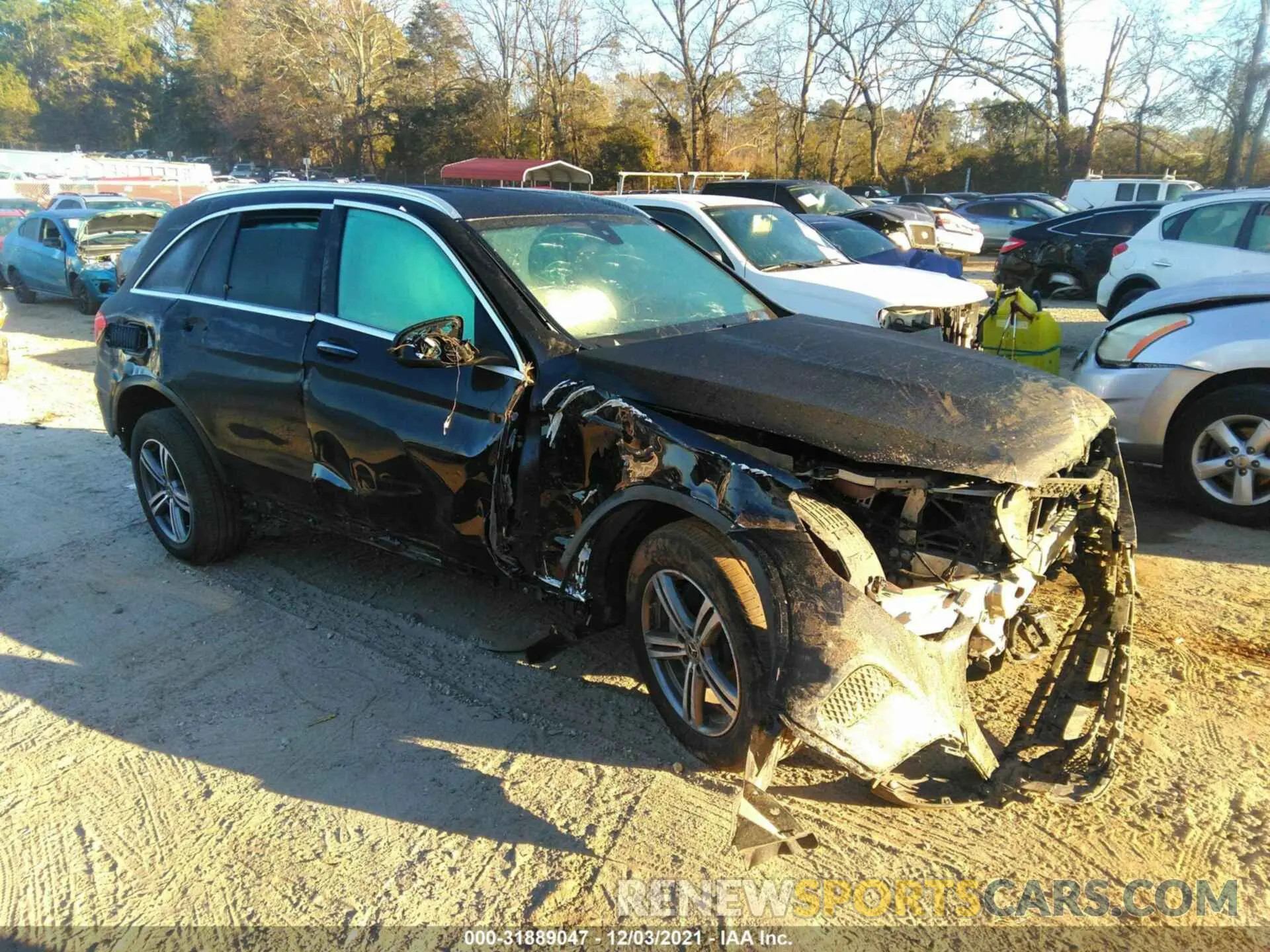 1 fotografías del automóvil dañado W1N0G8EB3LF768067 MERCEDES-BENZ GLC 2020