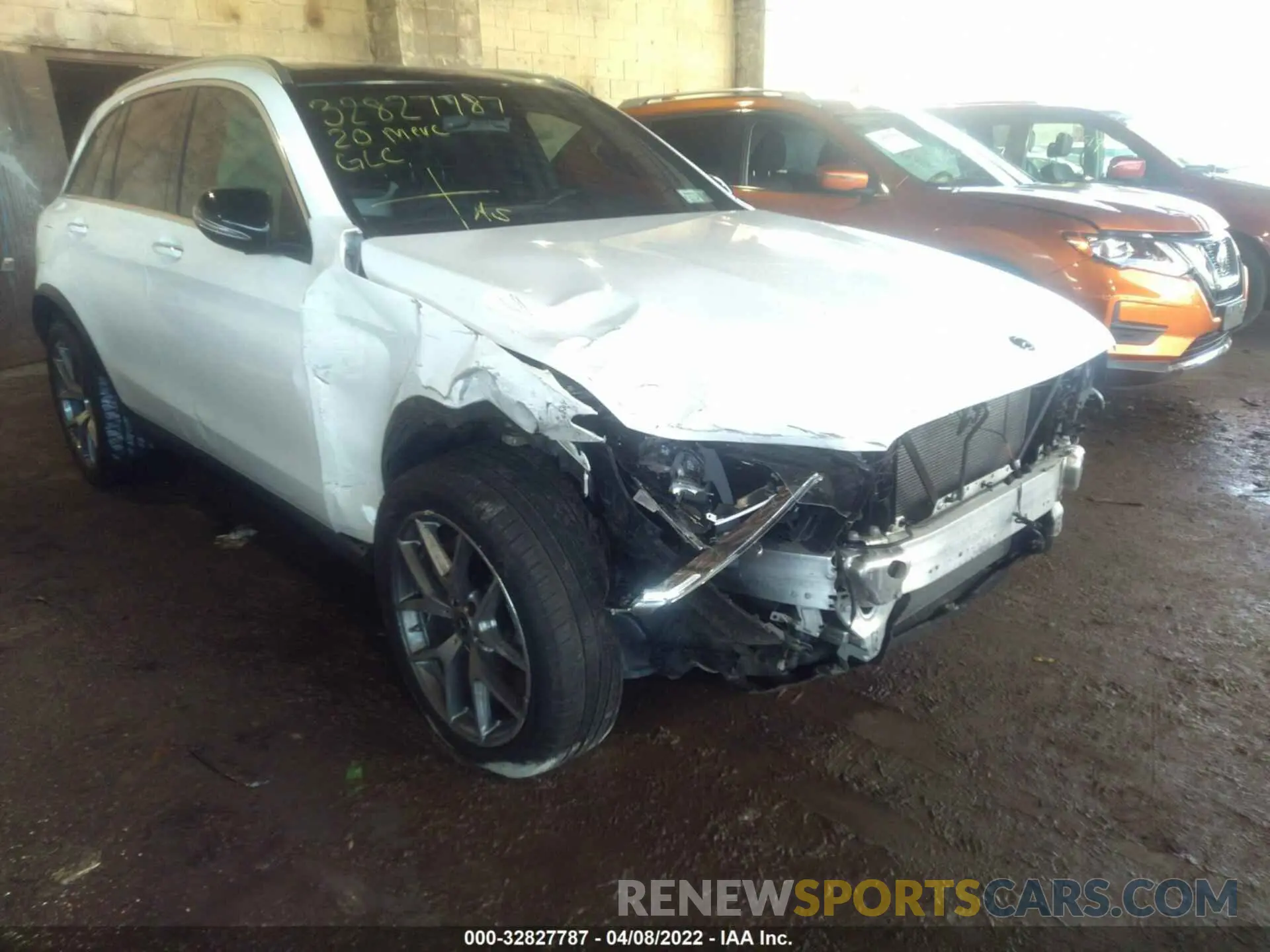 6 fotografías del automóvil dañado W1N0G8EB4LF816367 MERCEDES-BENZ GLC 2020