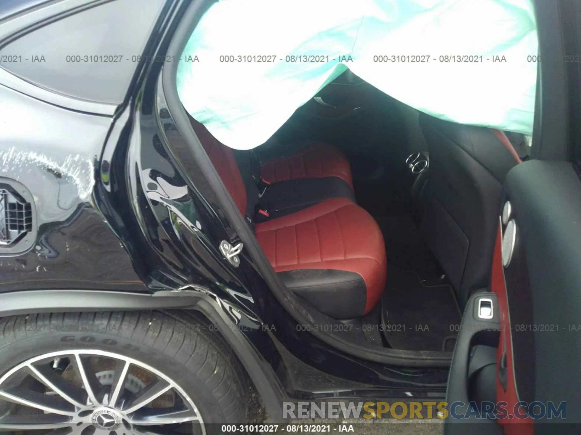 8 fotografías del automóvil dañado W1N0J8EB0LF846497 MERCEDES-BENZ GLC 2020