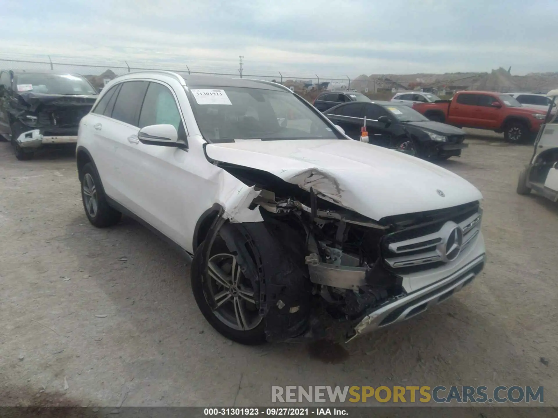 1 fotografías del automóvil dañado WDC0G8DB5LF694993 MERCEDES-BENZ GLC 2020