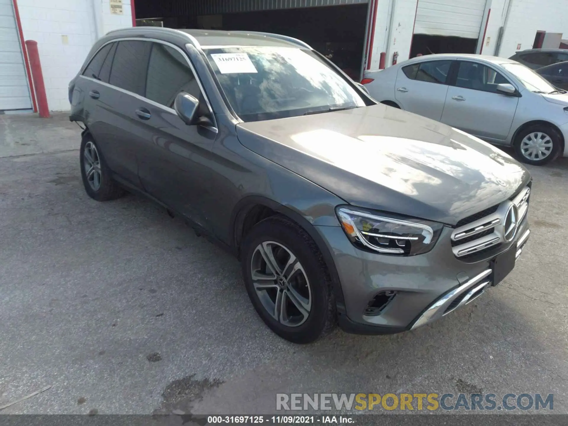 1 fotografías del automóvil dañado WDC0G8DBXLF702764 MERCEDES-BENZ GLC 2020