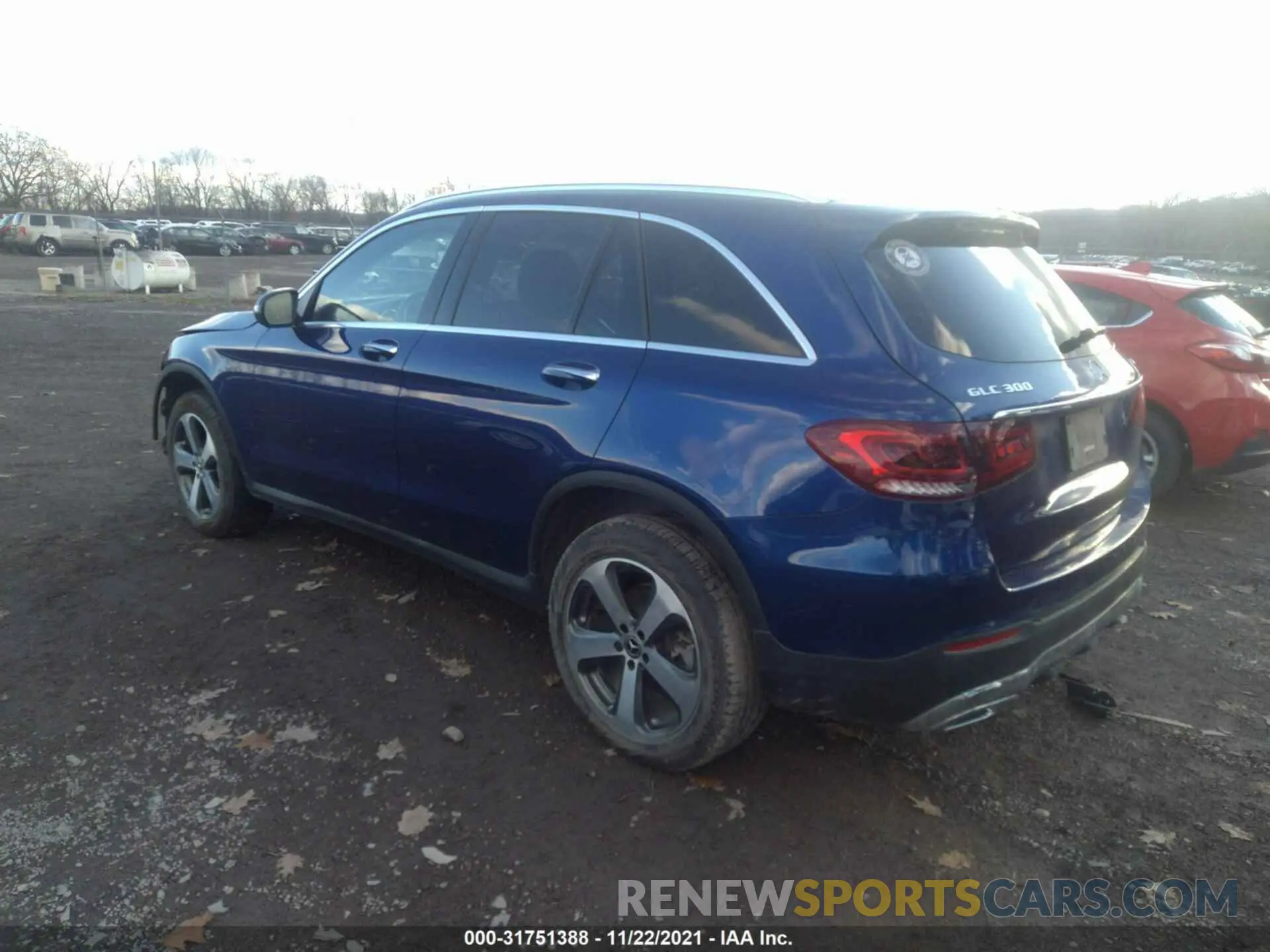 3 fotografías del automóvil dañado WDC0G8EB0LF748568 MERCEDES-BENZ GLC 2020