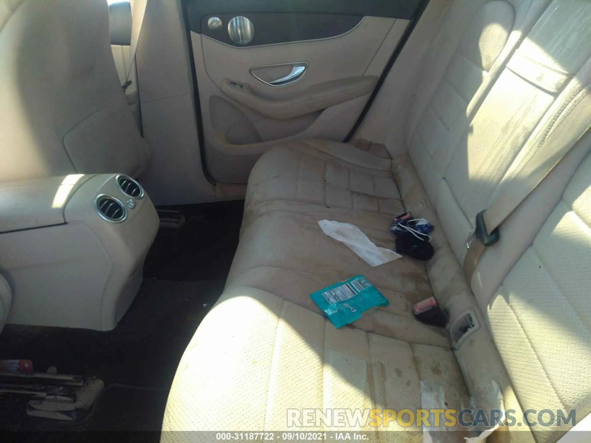 8 fotografías del automóvil dañado WDC0G8EB2LF723963 MERCEDES-BENZ GLC 2020