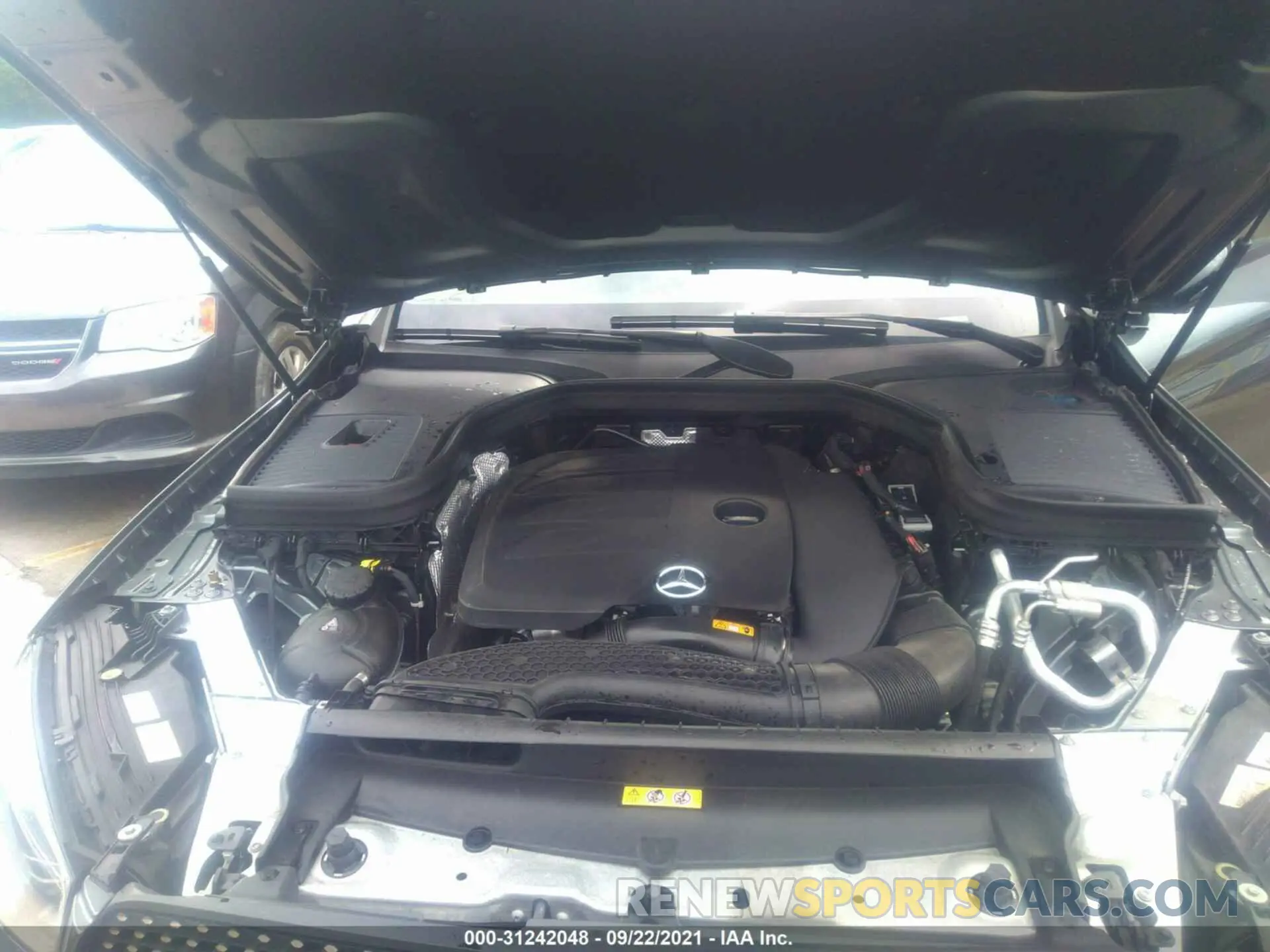 10 fotografías del automóvil dañado WDC0G8EB3LF689824 MERCEDES-BENZ GLC 2020