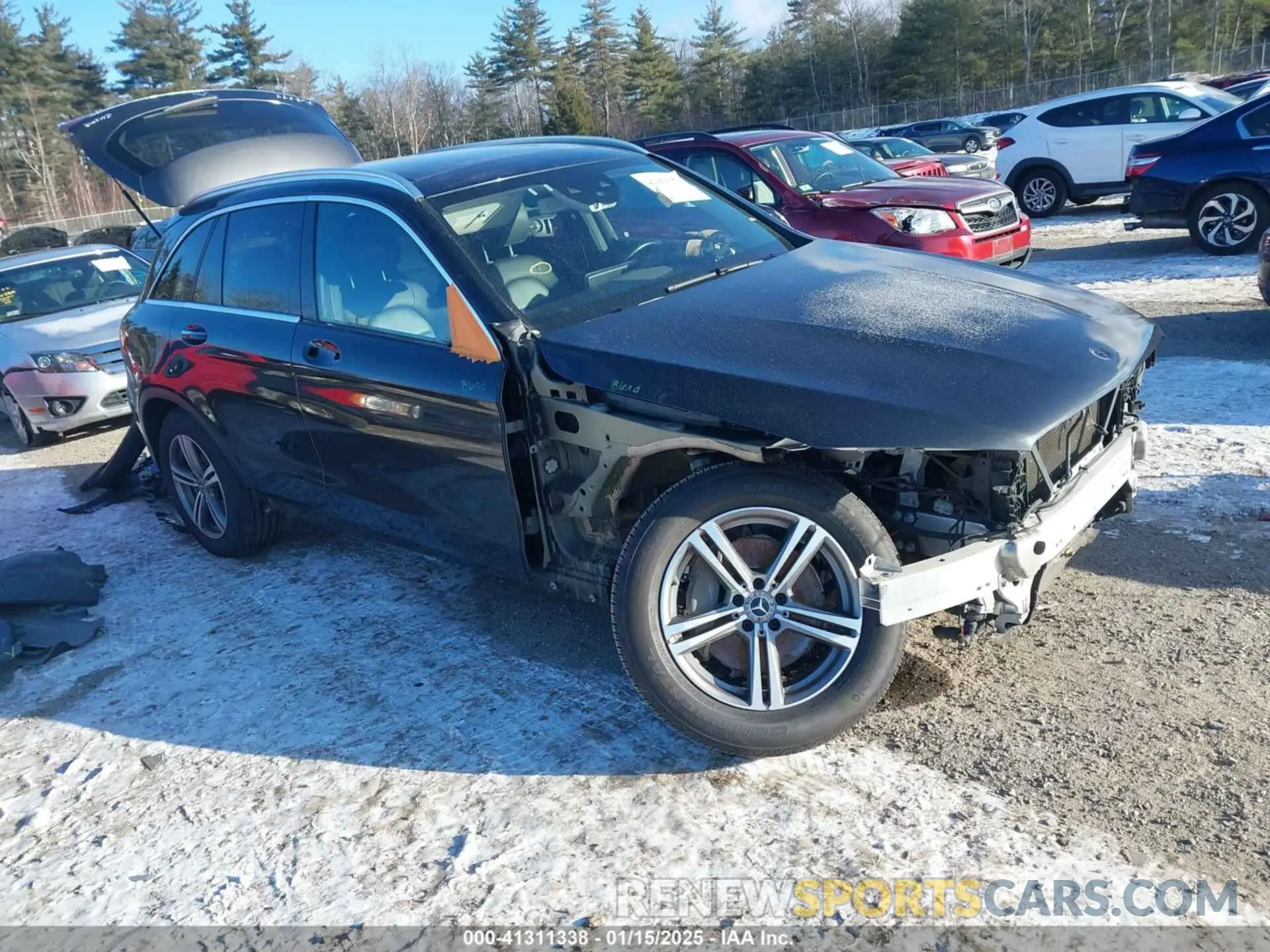 1 fotografías del automóvil dañado WDC0G8EB3LF744370 MERCEDES-BENZ GLC 2020