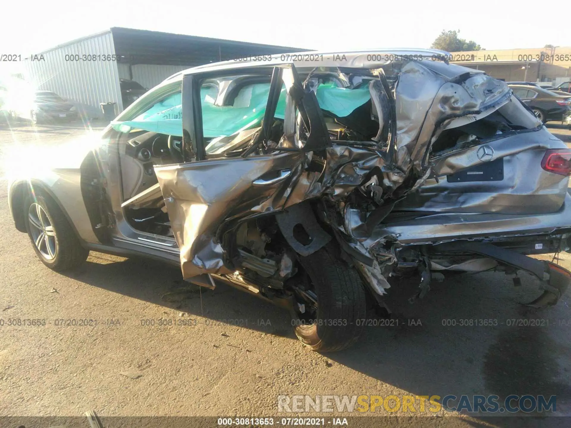 6 fotografías del automóvil dañado WDC0G8EB4LF706811 MERCEDES-BENZ GLC 2020