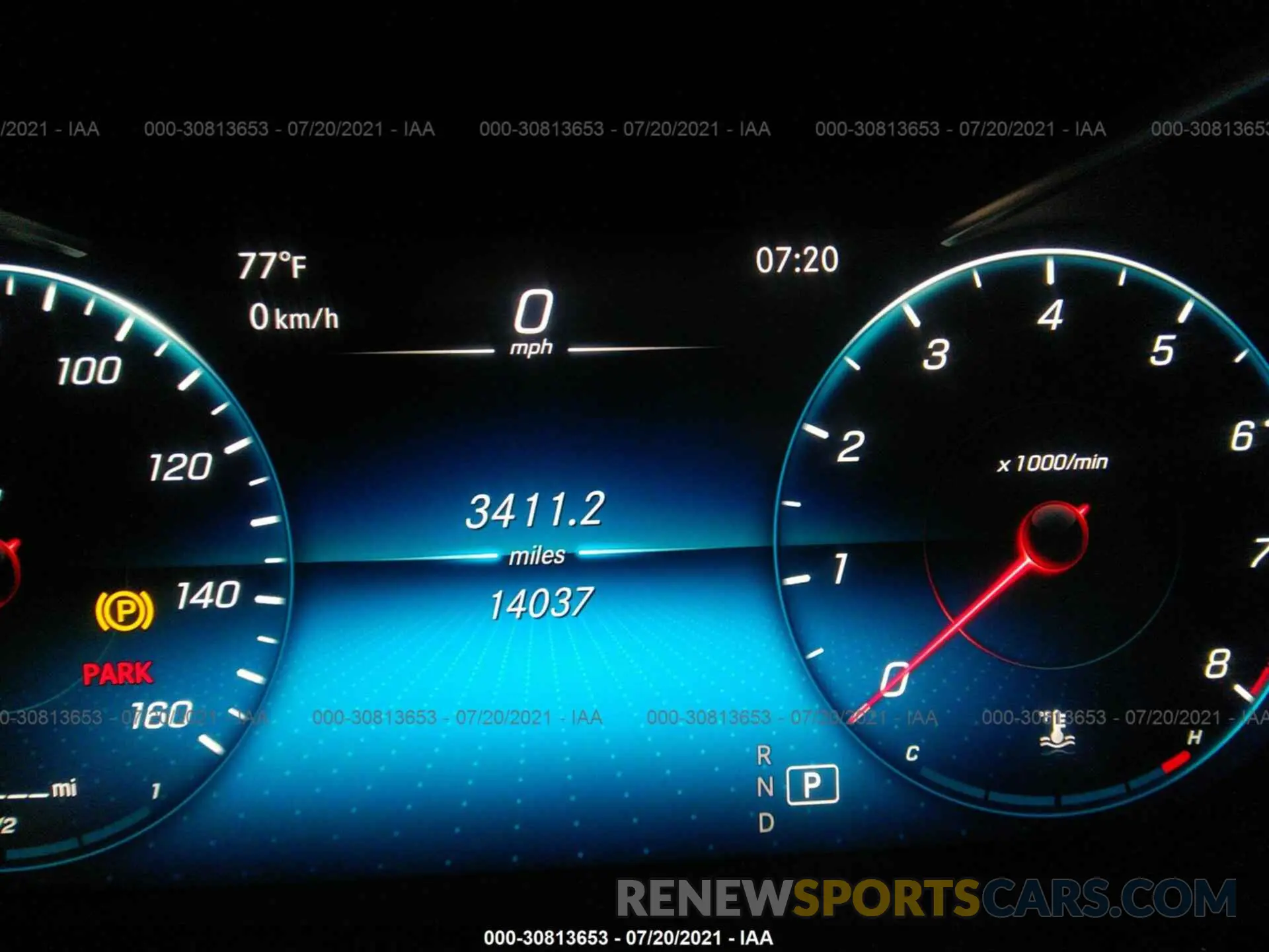 7 fotografías del automóvil dañado WDC0G8EB4LF706811 MERCEDES-BENZ GLC 2020