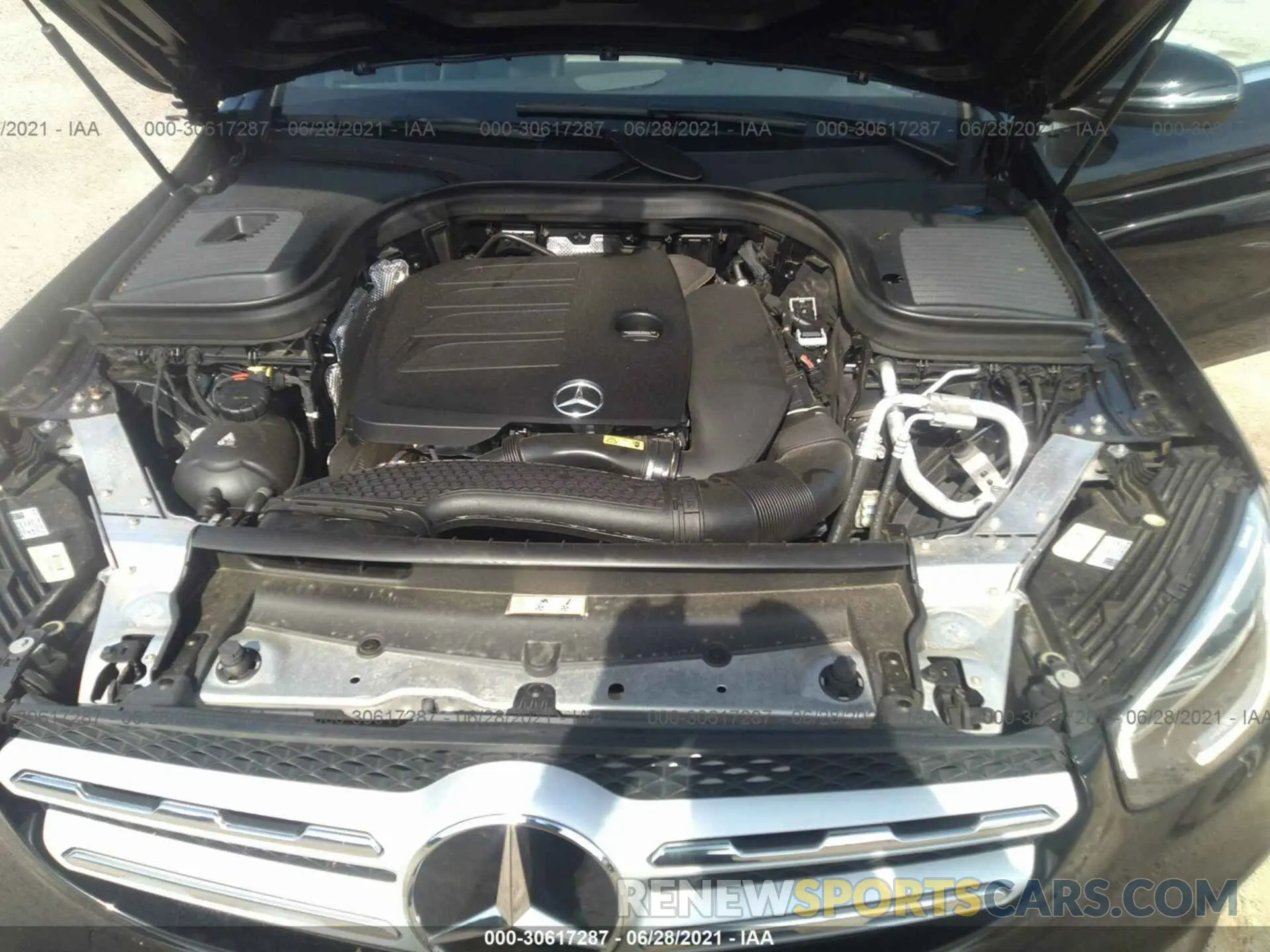 10 fotografías del automóvil dañado WDC0G8EB4LF725214 MERCEDES-BENZ GLC 2020