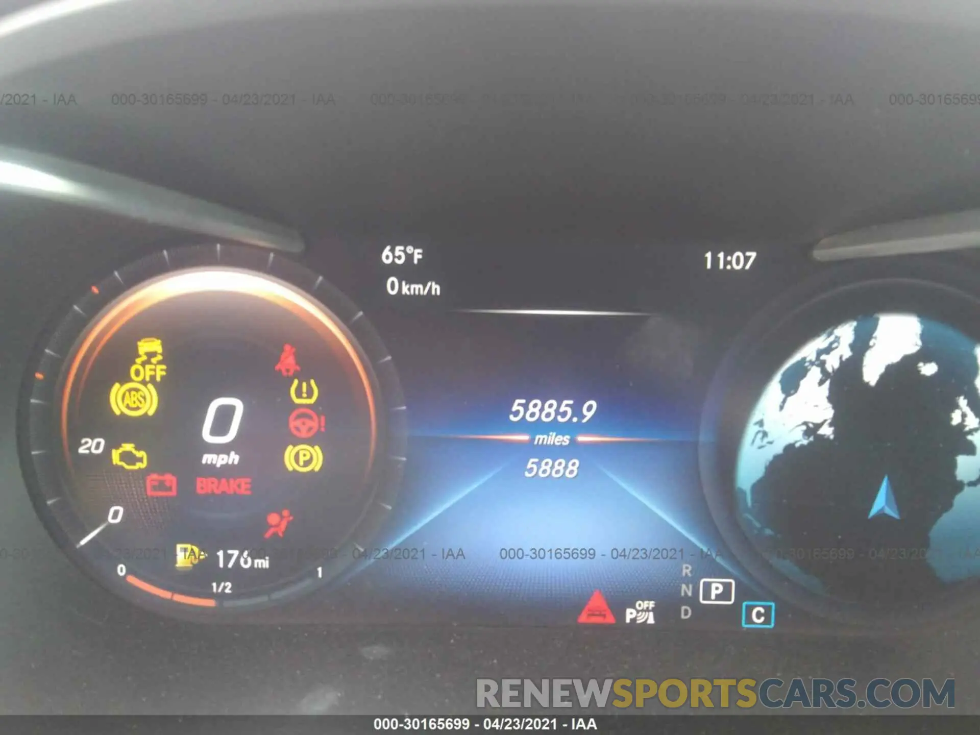 7 fotografías del automóvil dañado W1N0G8DB2MV263727 MERCEDES-BENZ GLC 2021