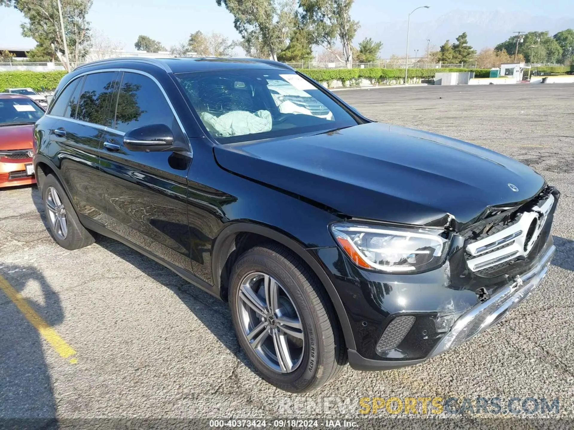 1 fotografías del automóvil dañado W1N0G8DB3MV297689 MERCEDES-BENZ GLC 2021
