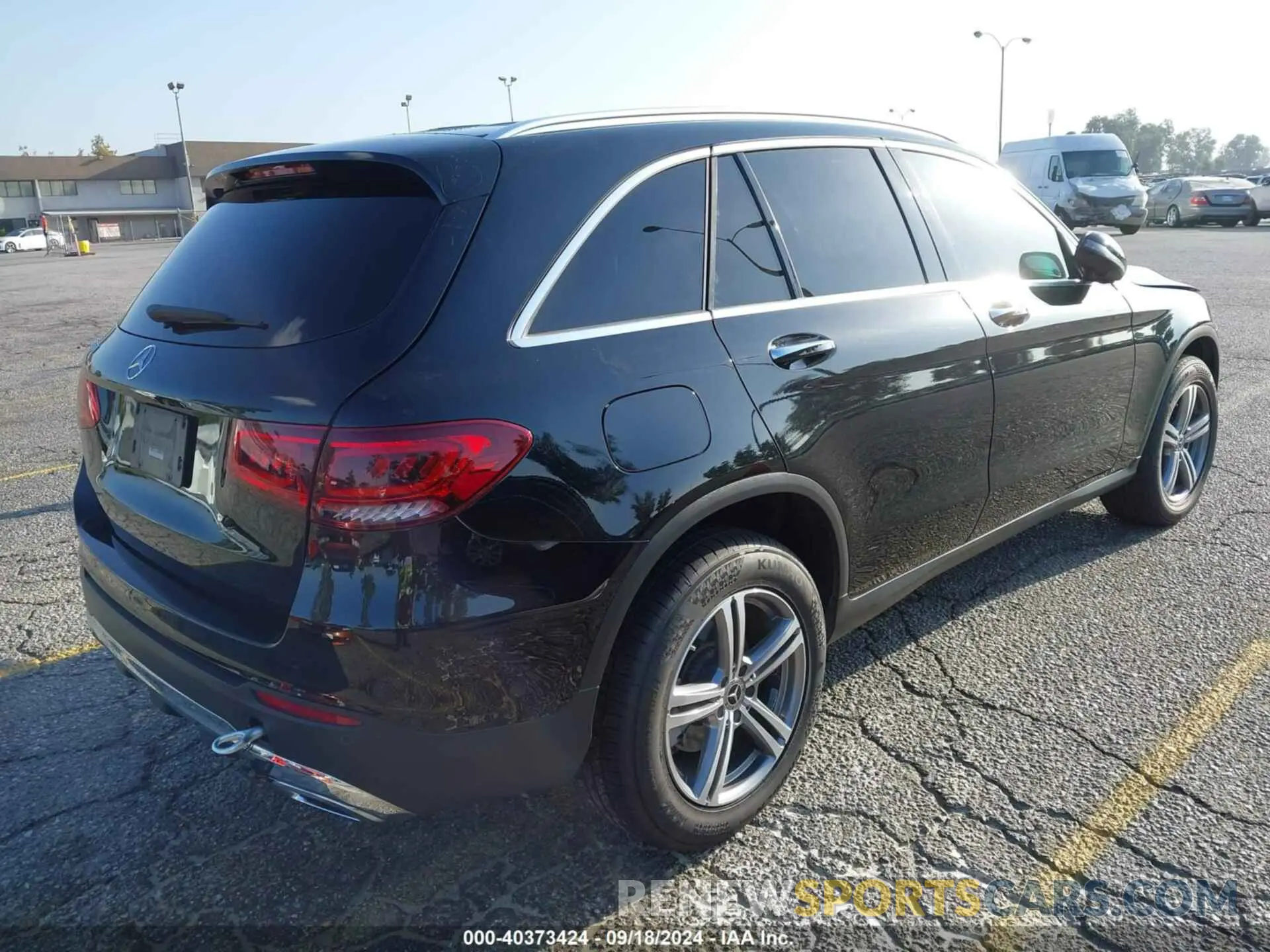 4 fotografías del automóvil dañado W1N0G8DB3MV297689 MERCEDES-BENZ GLC 2021