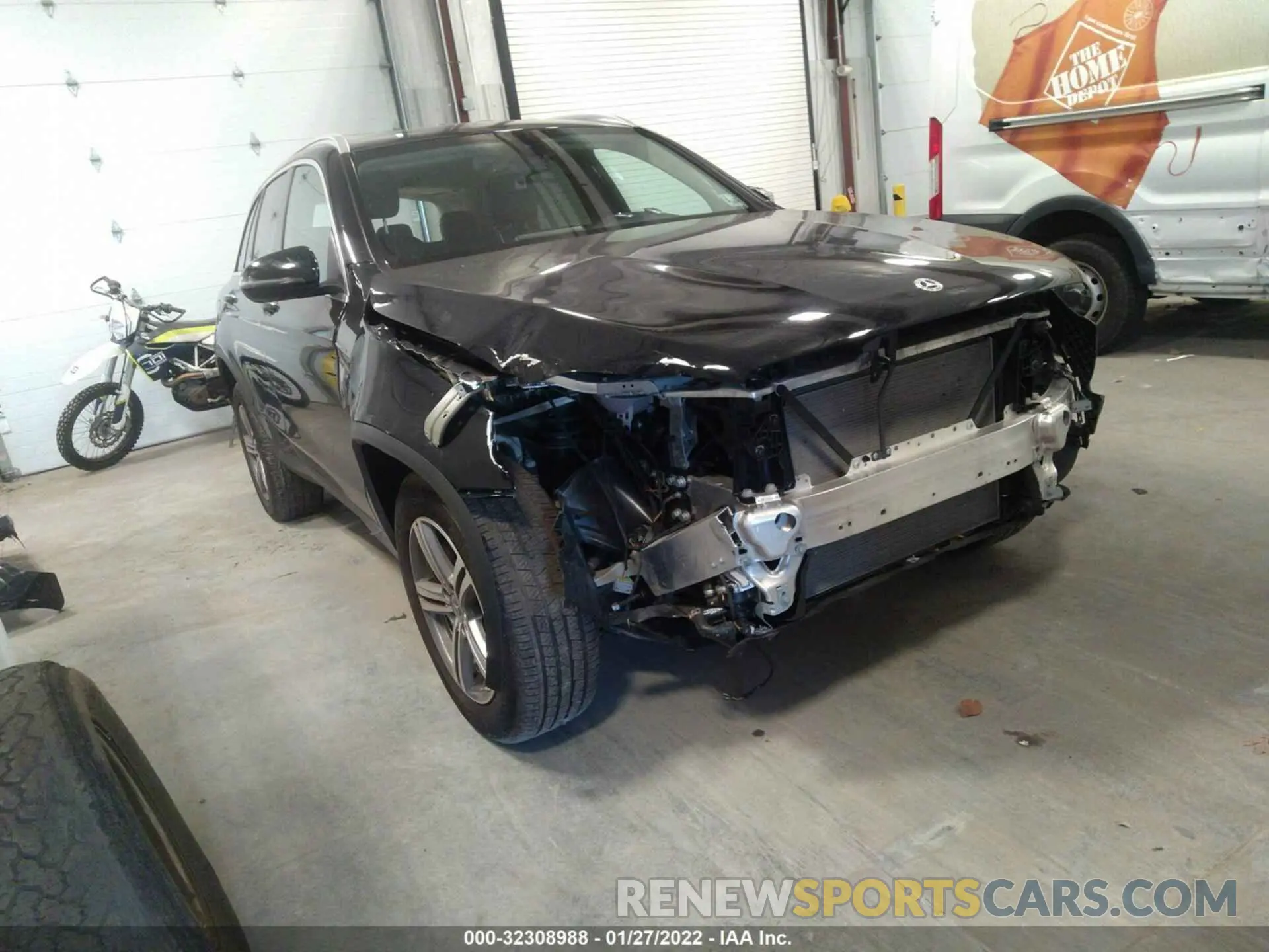 1 fotografías del automóvil dañado W1N0G8DB4MF908906 MERCEDES-BENZ GLC 2021