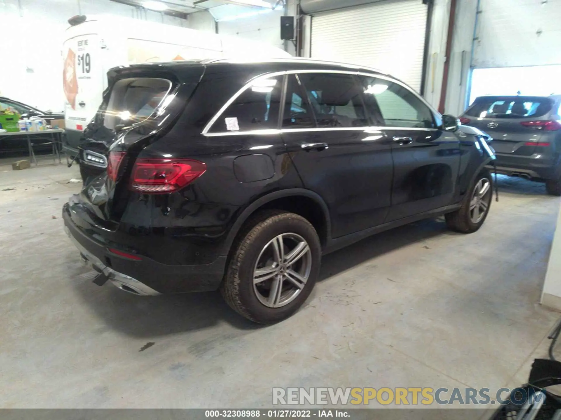 4 fotografías del automóvil dañado W1N0G8DB4MF908906 MERCEDES-BENZ GLC 2021
