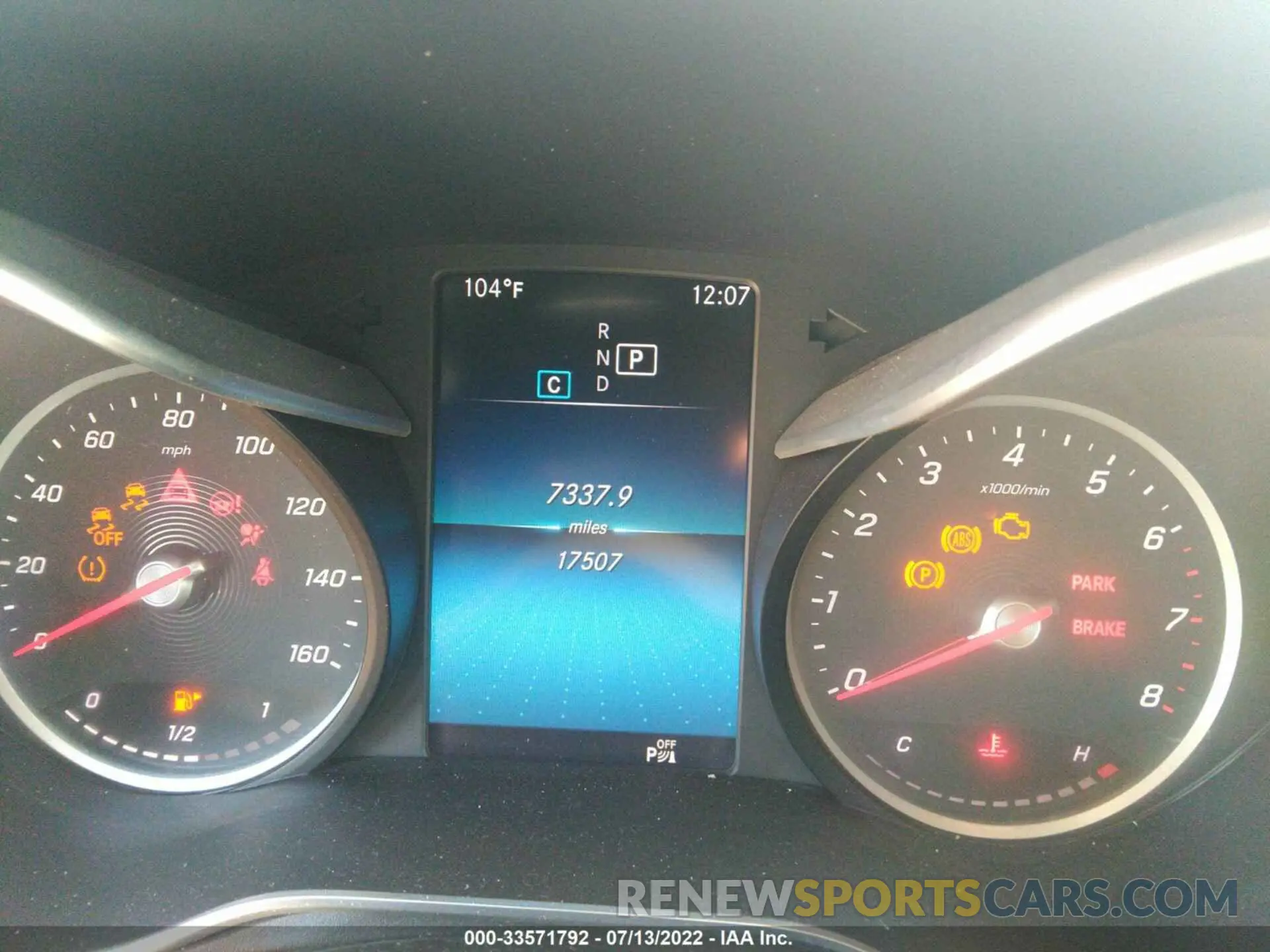 7 fotografías del automóvil dañado W1N0G8DB4MV279900 MERCEDES-BENZ GLC 2021