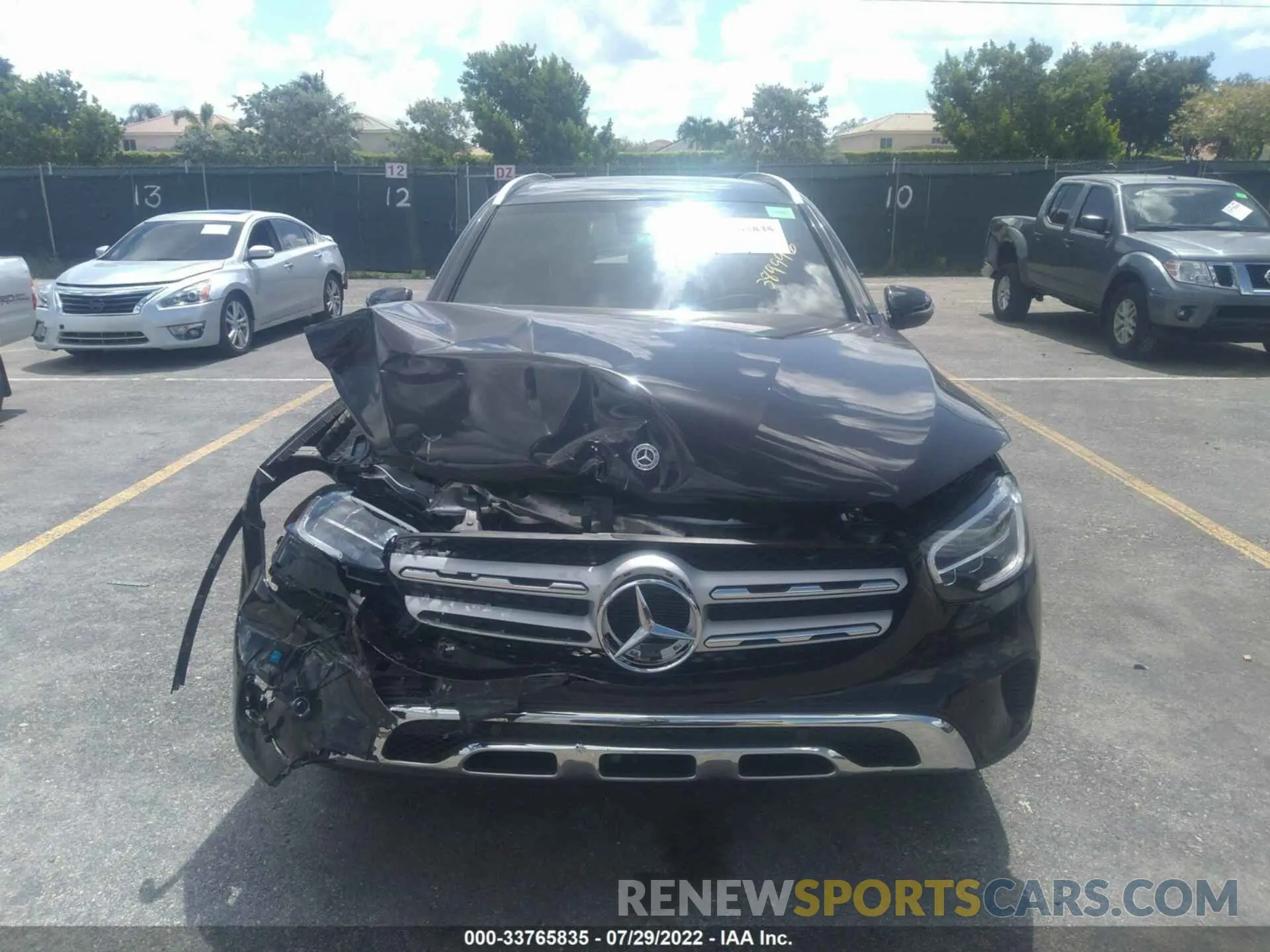 6 fotografías del automóvil dañado W1N0G8DB5MF926315 MERCEDES-BENZ GLC 2021