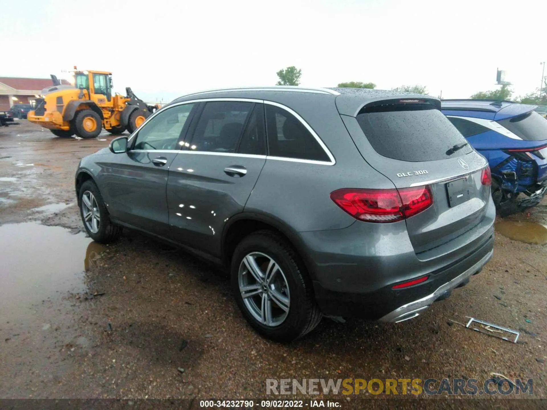 3 fotografías del automóvil dañado W1N0G8DB5MV272860 MERCEDES-BENZ GLC 2021