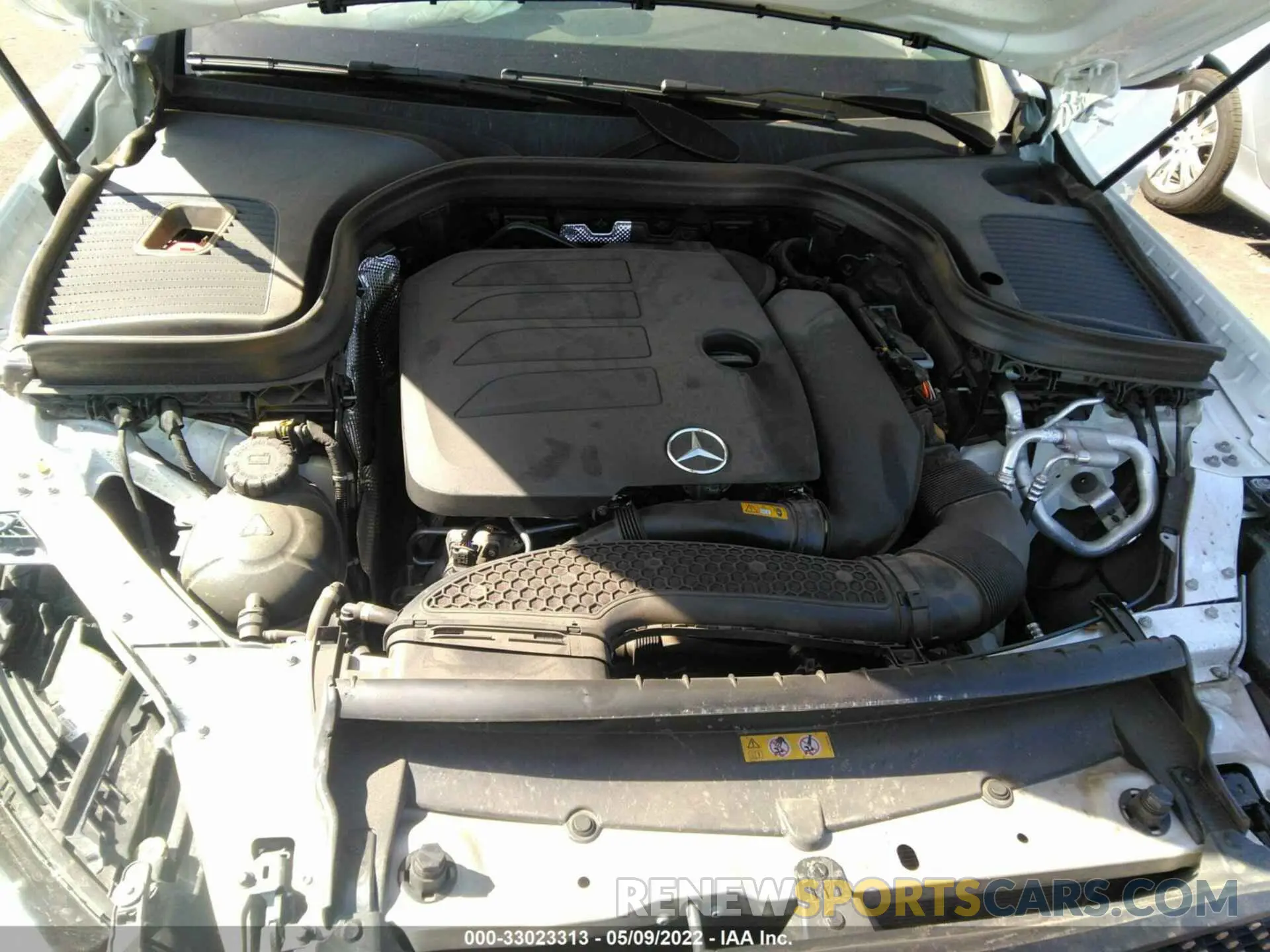 10 fotografías del automóvil dañado W1N0G8DB9MV279875 MERCEDES-BENZ GLC 2021