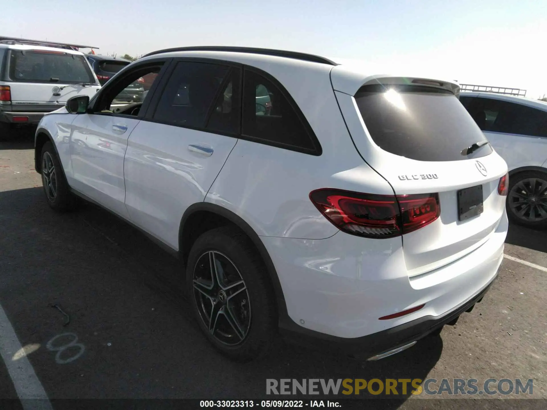 3 fotografías del automóvil dañado W1N0G8DB9MV279875 MERCEDES-BENZ GLC 2021