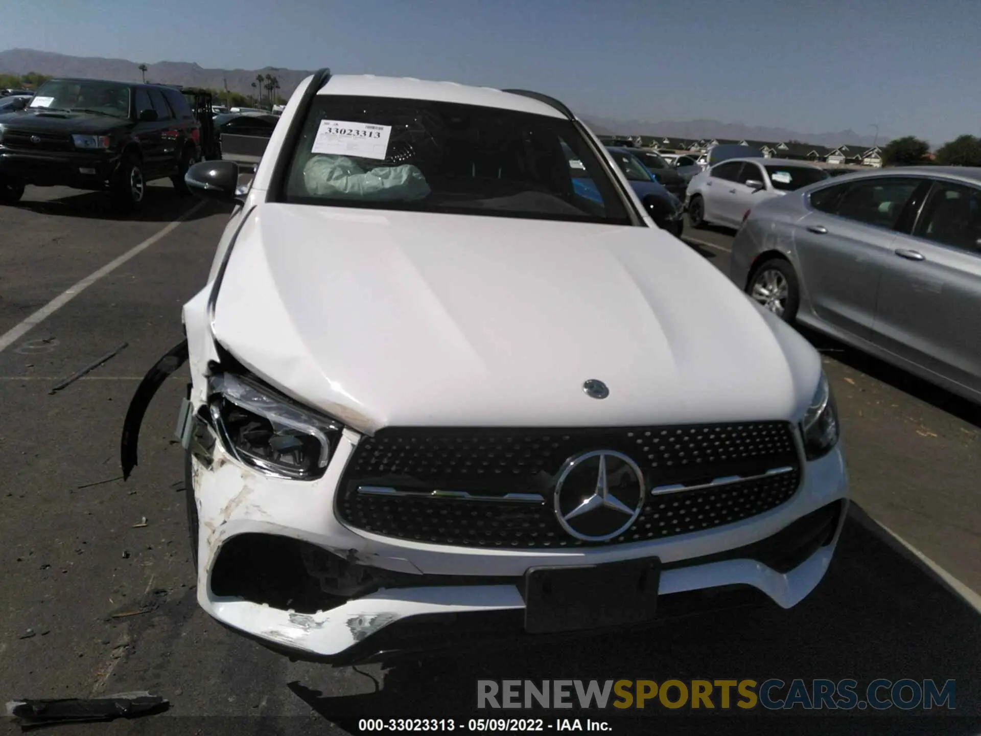 6 fotografías del automóvil dañado W1N0G8DB9MV279875 MERCEDES-BENZ GLC 2021