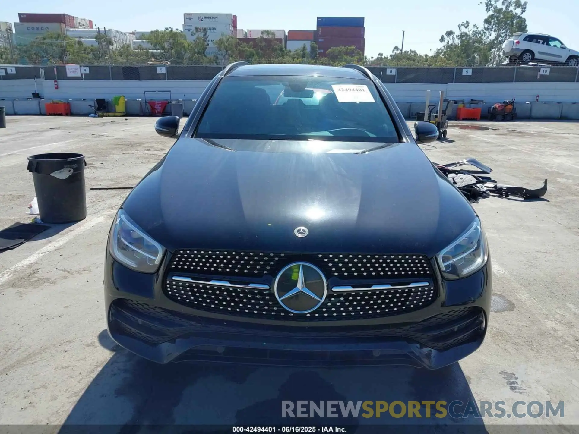13 fotografías del automóvil dañado W1N0G8EB1MG007596 MERCEDES-BENZ GLC 2021