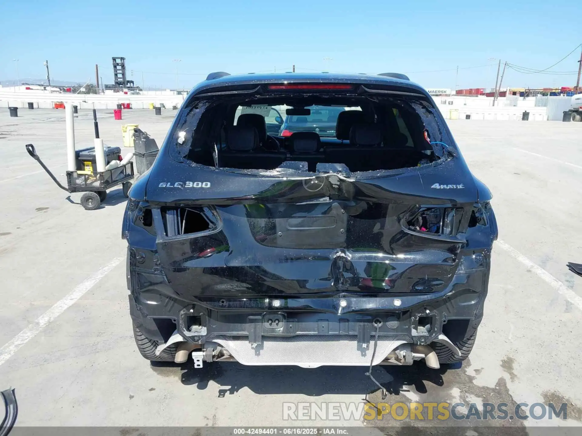 17 fotografías del automóvil dañado W1N0G8EB1MG007596 MERCEDES-BENZ GLC 2021