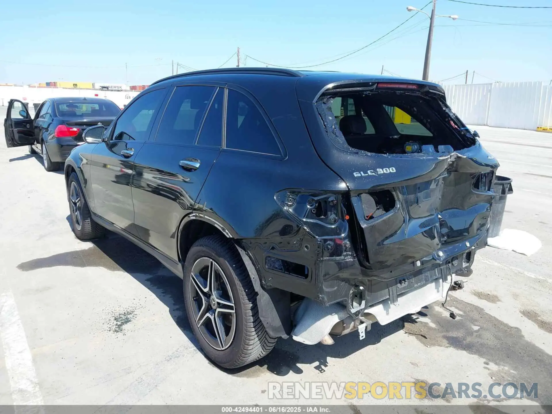 3 fotografías del automóvil dañado W1N0G8EB1MG007596 MERCEDES-BENZ GLC 2021
