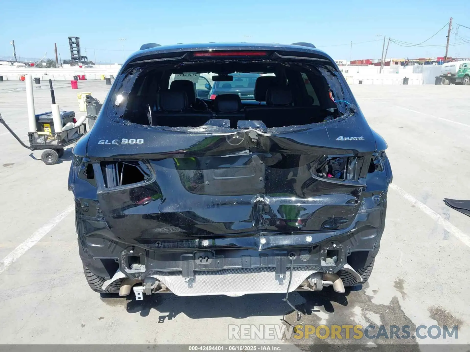 6 fotografías del automóvil dañado W1N0G8EB1MG007596 MERCEDES-BENZ GLC 2021