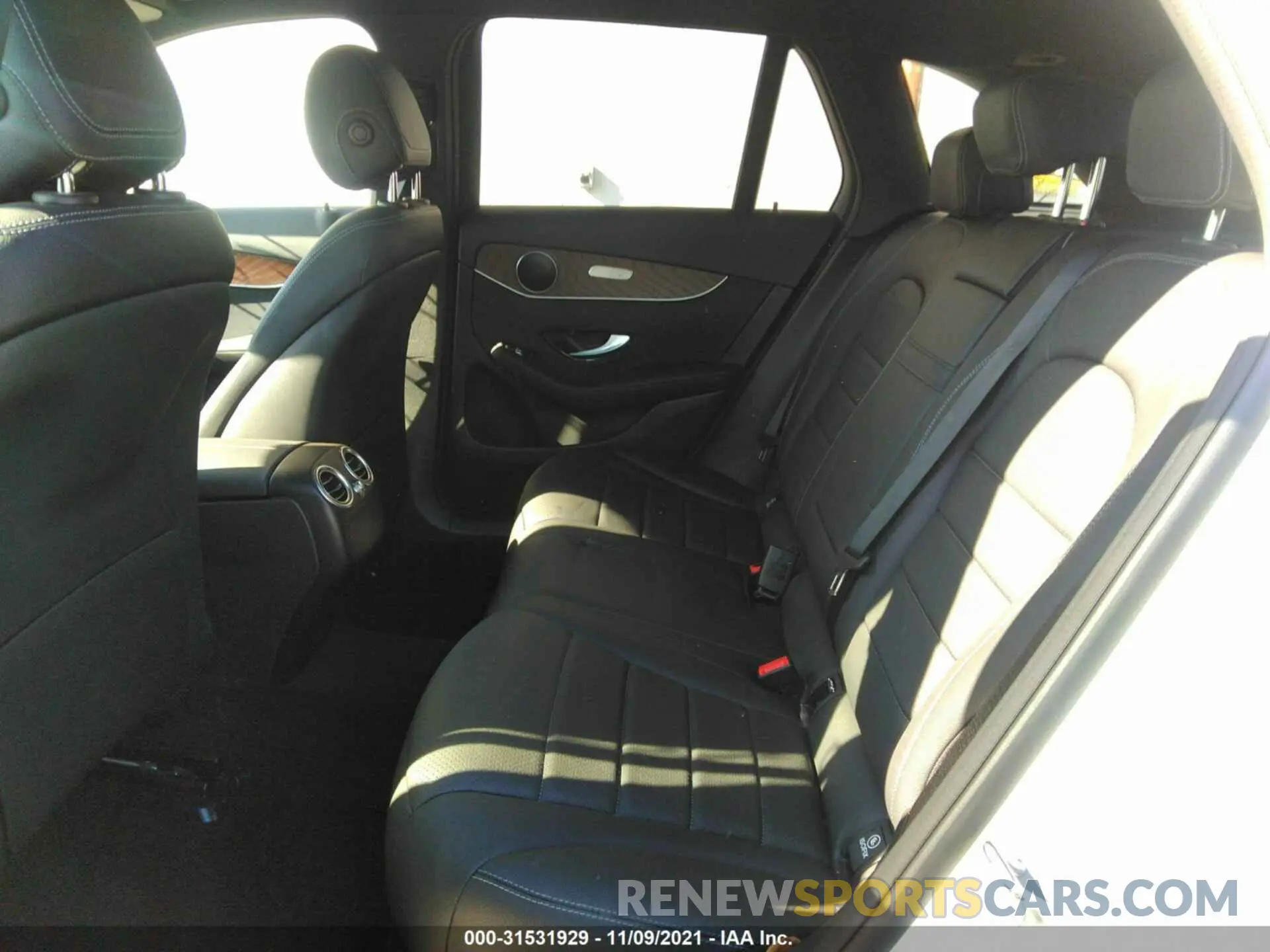 8 fotografías del automóvil dañado W1N0G8EB2MF890730 MERCEDES-BENZ GLC 2021
