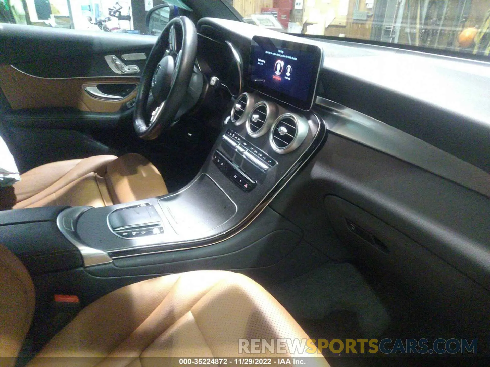 5 fotografías del automóvil dañado W1N0G8EB5MV284859 MERCEDES-BENZ GLC 2021