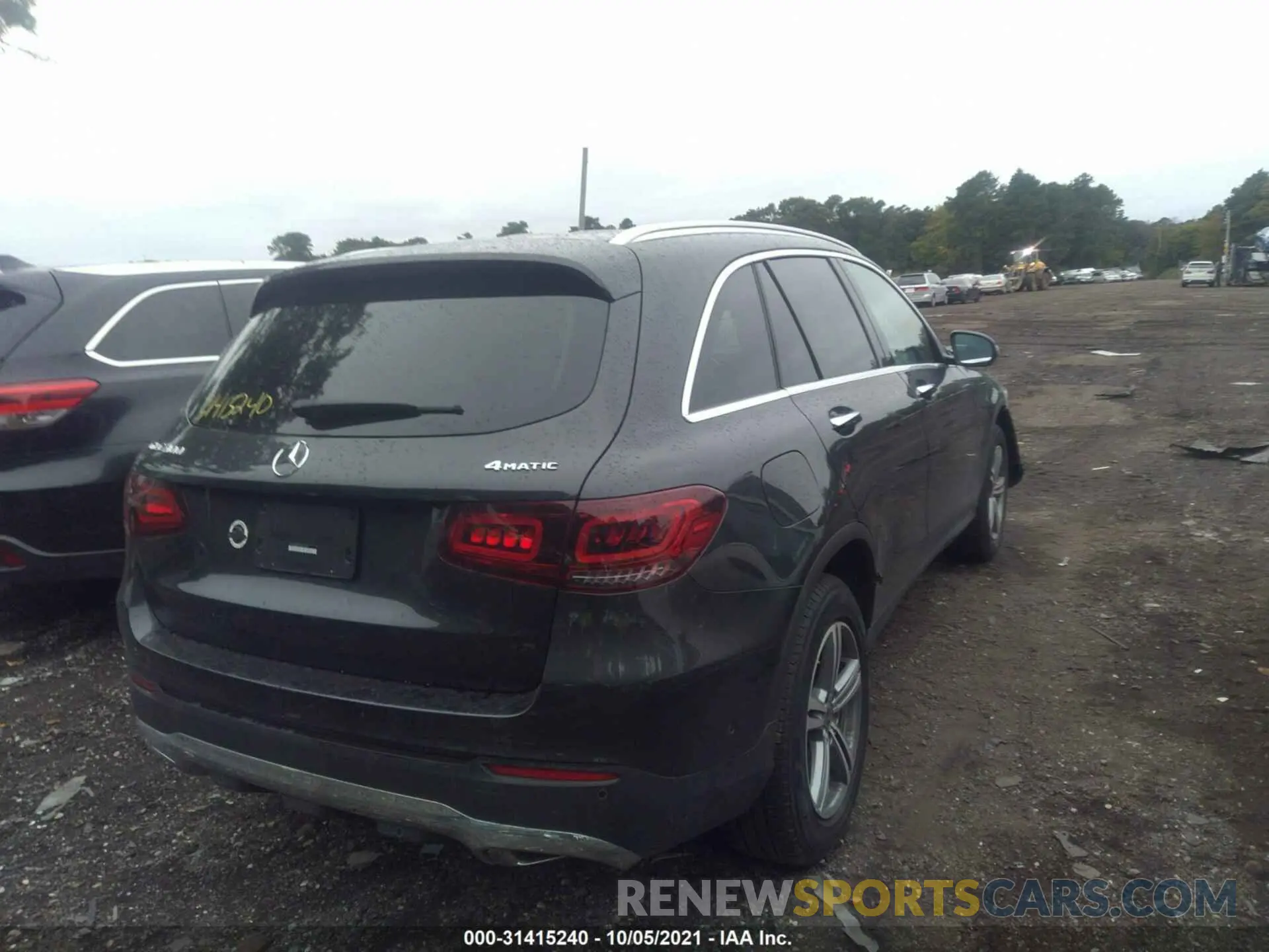 4 fotografías del automóvil dañado W1N0G8EB7MV273085 MERCEDES-BENZ GLC 2021
