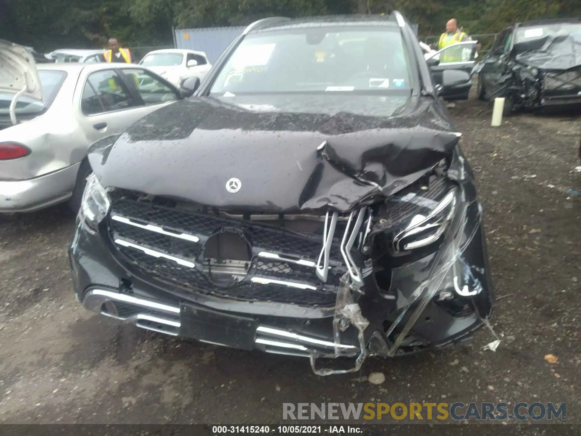 6 fotografías del automóvil dañado W1N0G8EB7MV273085 MERCEDES-BENZ GLC 2021