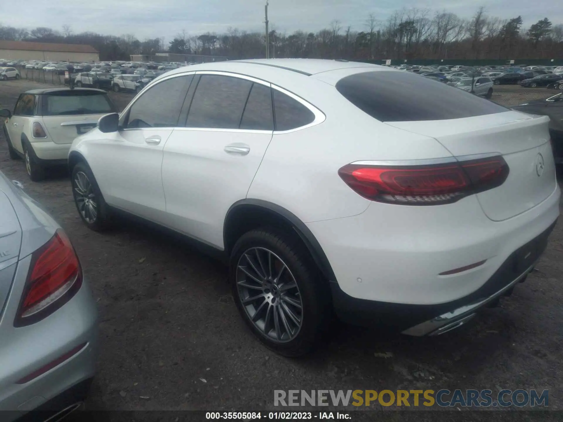 3 fotografías del automóvil dañado W1N0J8EB7MF909046 MERCEDES-BENZ GLC 2021